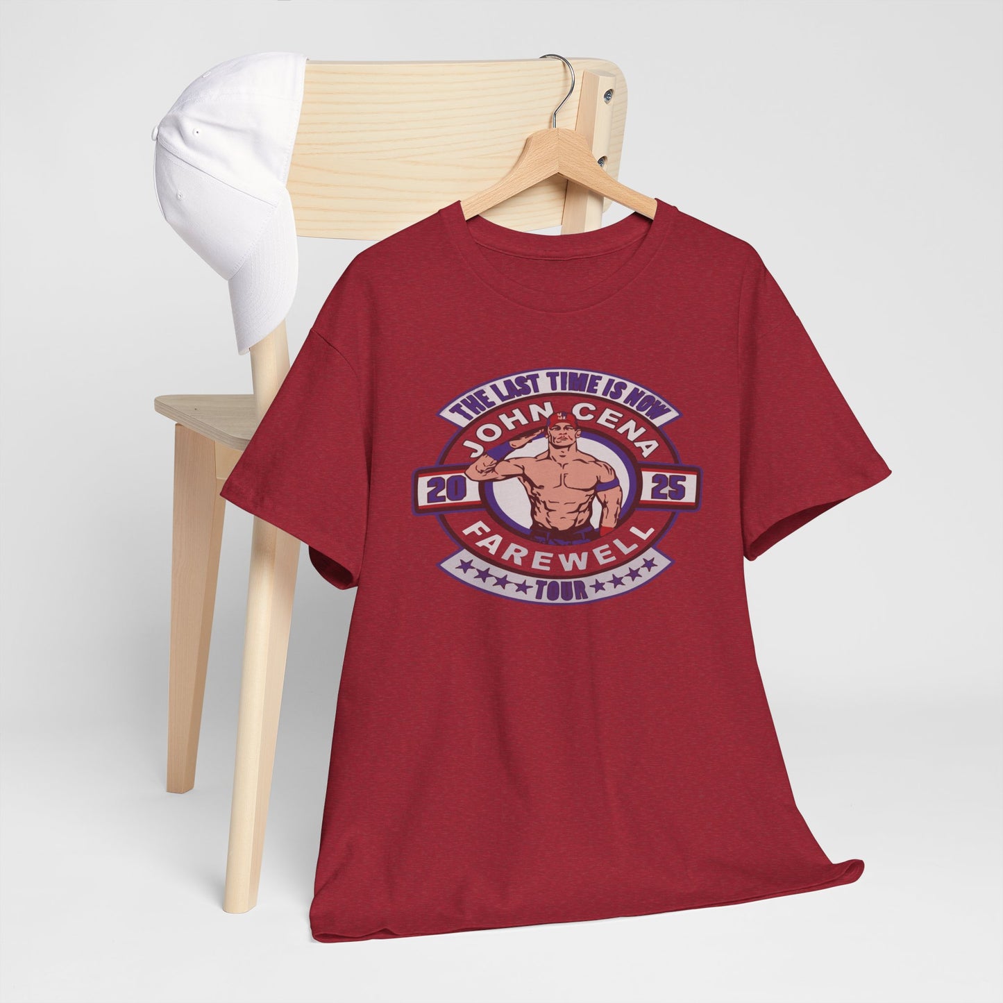 Wrestling Tribute Tee, John Cena Farewell Shirt, Unisex Graphic Tee, Fan Merchandise, Gift for Sports Lovers