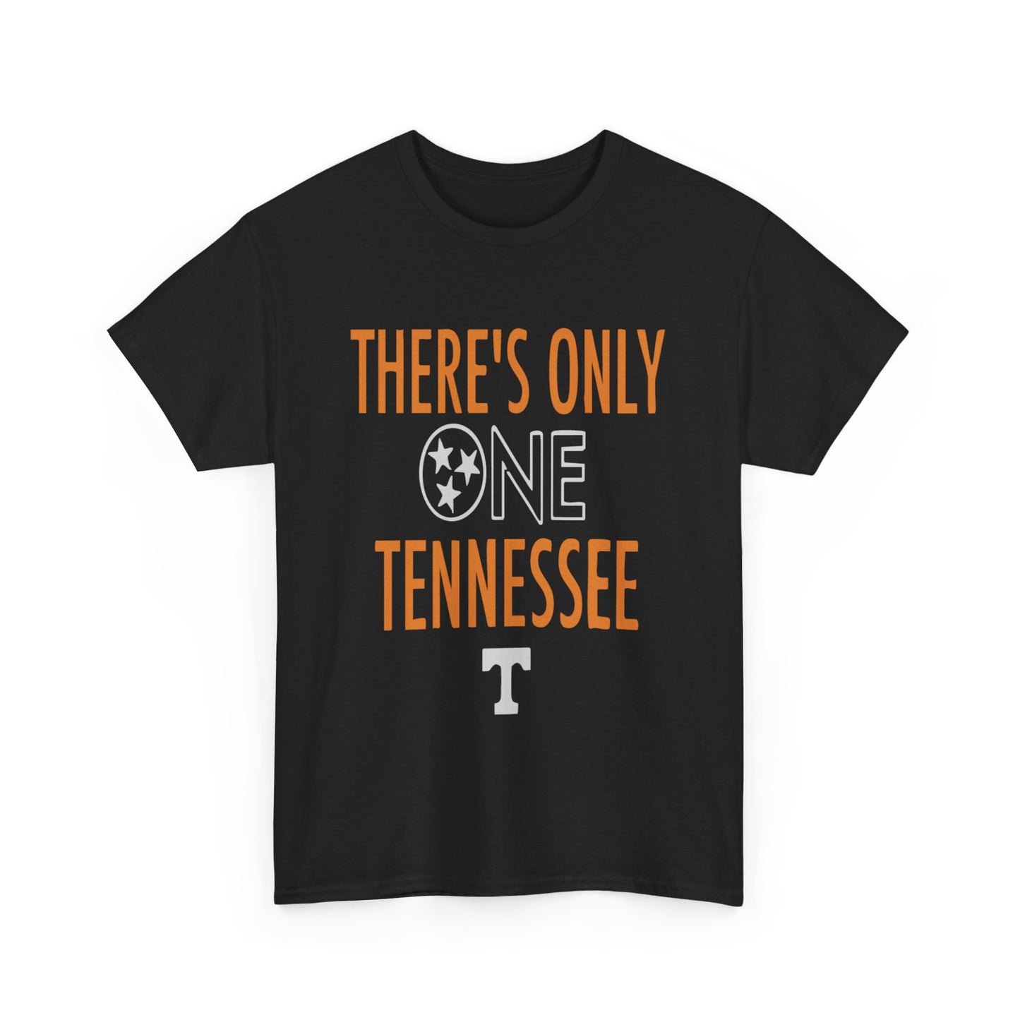 Tennessee Pride Tee, Unisex Heavy Cotton Tee, Tennessee Fans Gift, College Sports Apparel, Casual Everyday Wear, State Pride Shirt