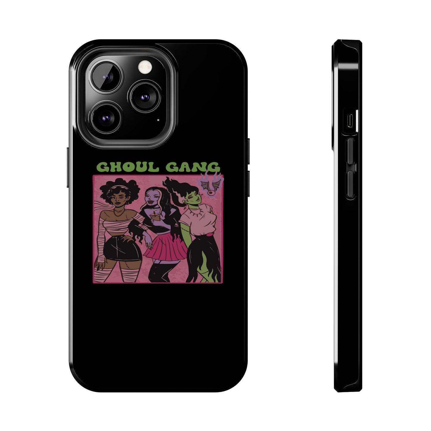 Ghoul Gang Tough Phone Cases | Unique Halloween Phone Cover, Cute Protective Case, Trendy Gift for Goth Fans, Spooky Style Accessory