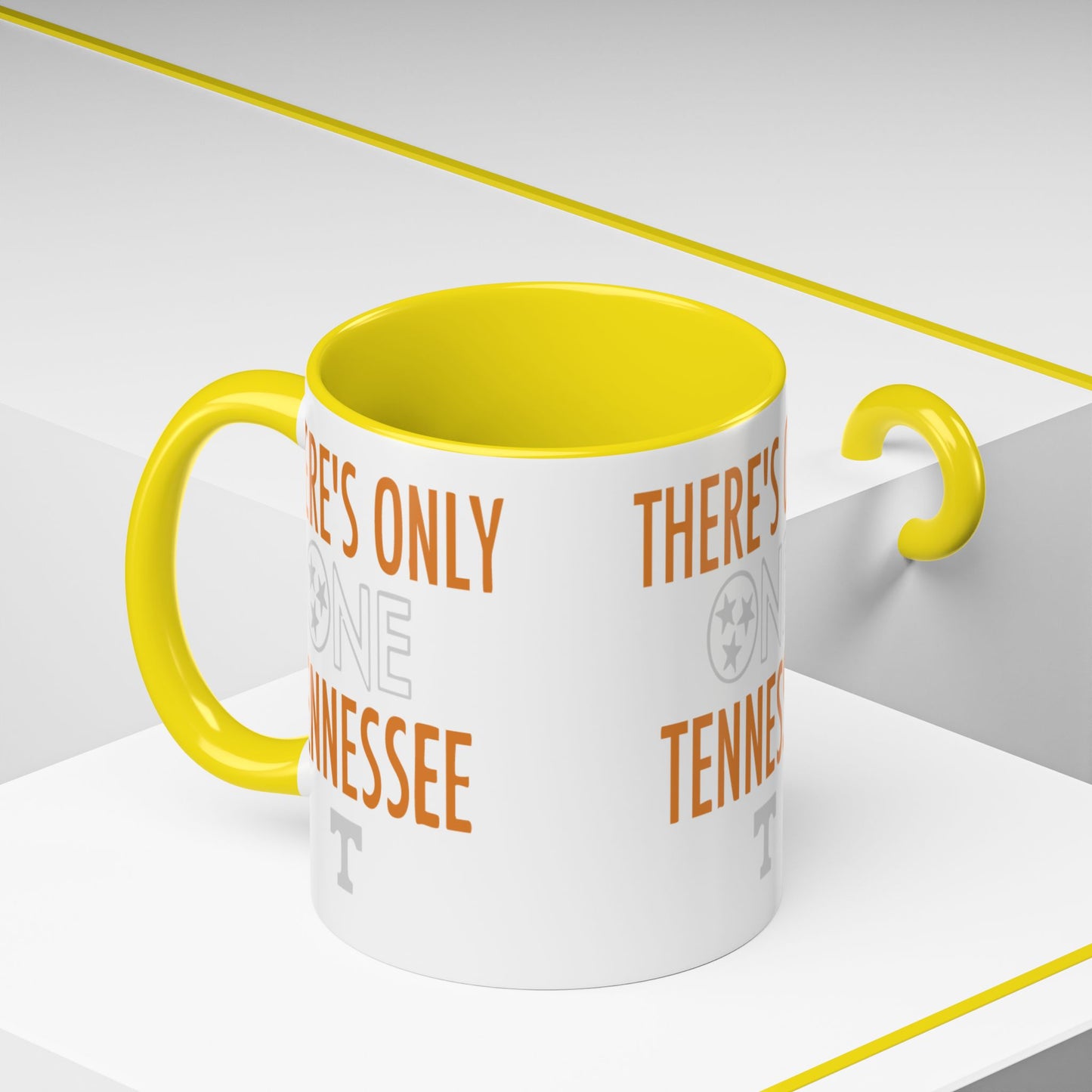 Tennessee Accent Coffee Mug - Perfect for Fans, Gift for Graduates, Home Office Essential, Sports Celebration, Personalized Tea Cup