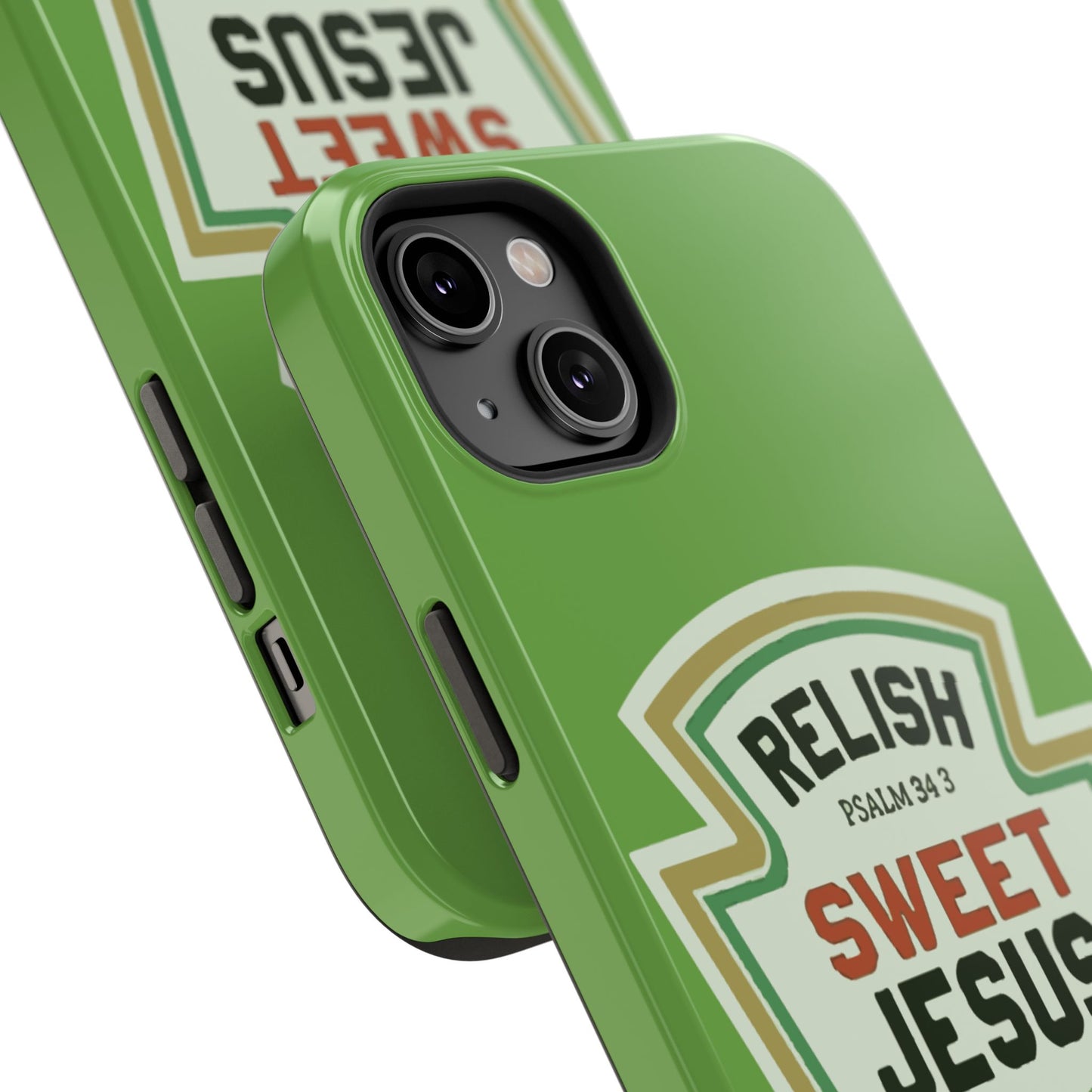 Relish Sweet Jesus Phone Case, Christian Gift, Impact-Resistant Case, Religious Phone Accessory, Faith-Based Present, Celebration Case