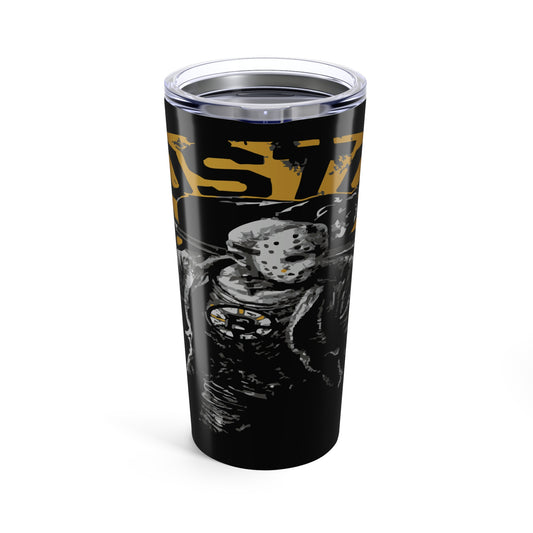 Horror-Themed Tumbler, 20oz Insulated Drinkware - Perfect for Halloween, Gift for Movie Lovers, Unique Collectible