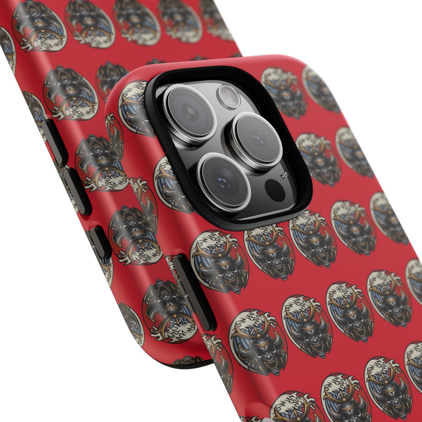 Bold Phone Case, Tough Phone Cover, Red Phone Protector, Unique Gift for Him/Her, Trendy Tech Accessory