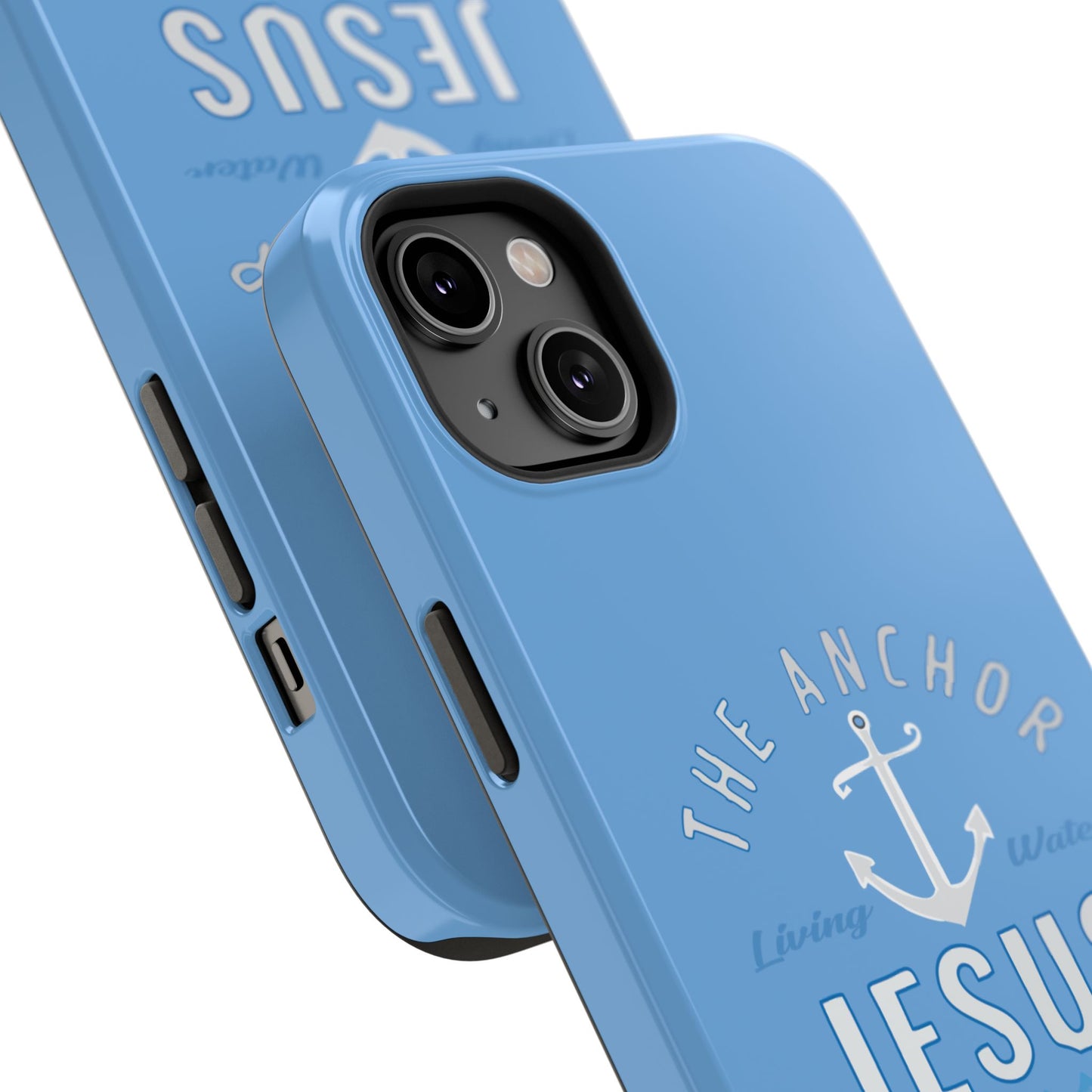 Jesus Anchor Phone Case, Christian Tech Accessories, Inspirational Gifts, Unique Phone Covers, Faith-Based Decor