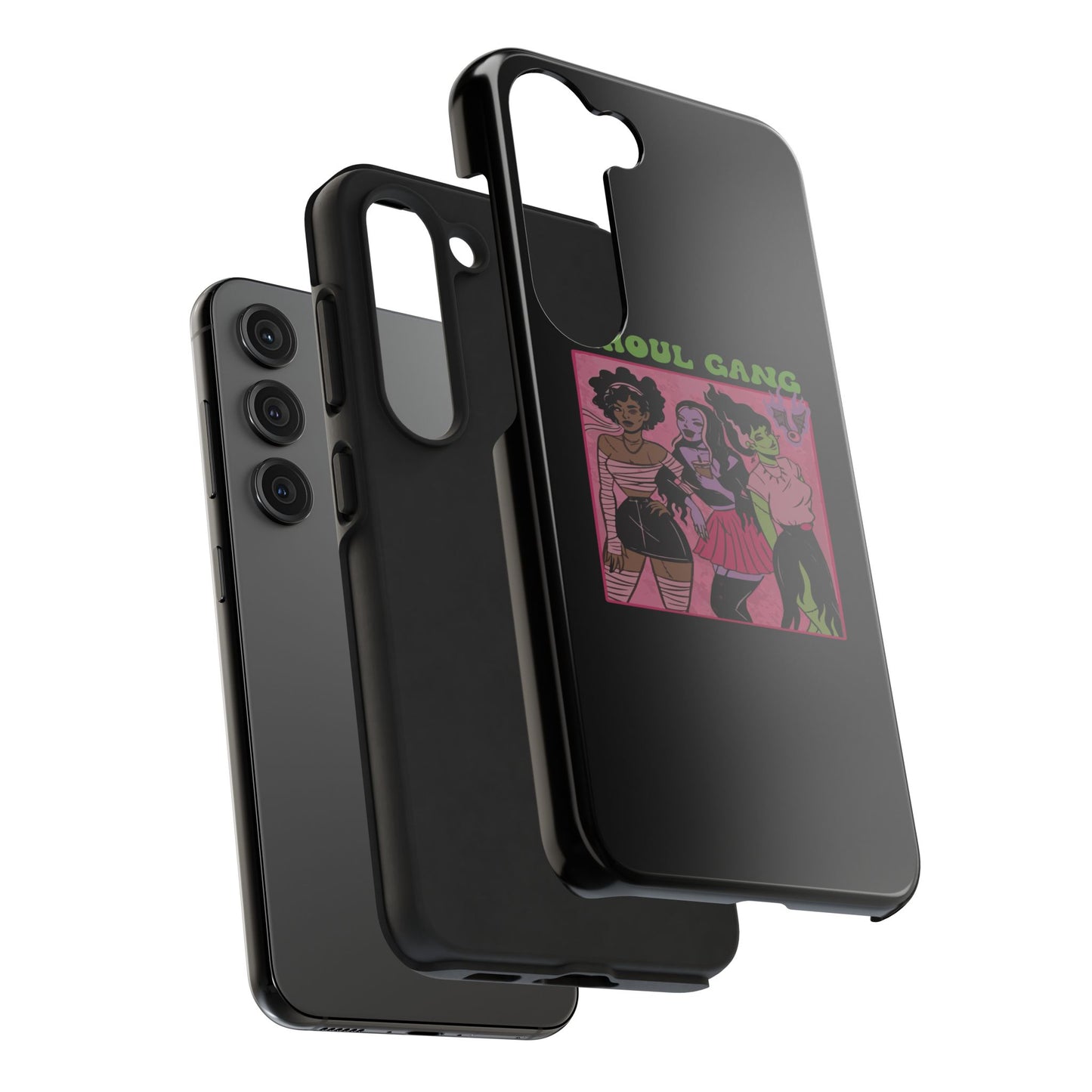 Ghoul Gang Tough Phone Cases | Unique Halloween Phone Cover, Cute Protective Case, Trendy Gift for Goth Fans, Spooky Style Accessory