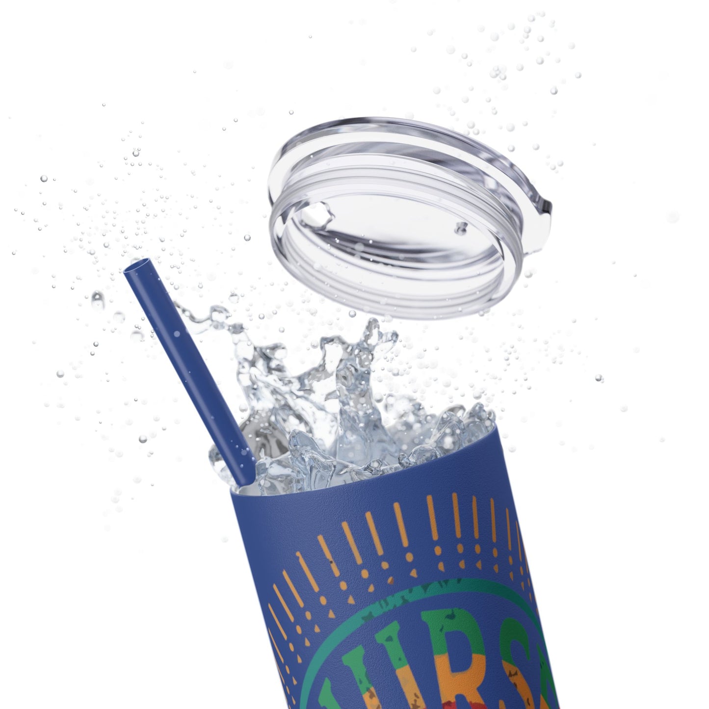 Nurse Skinny Tumbler, 20oz, Motivational Drinkware, Gift for Nurses, Summer Hydration, Nurse Appreciation Day