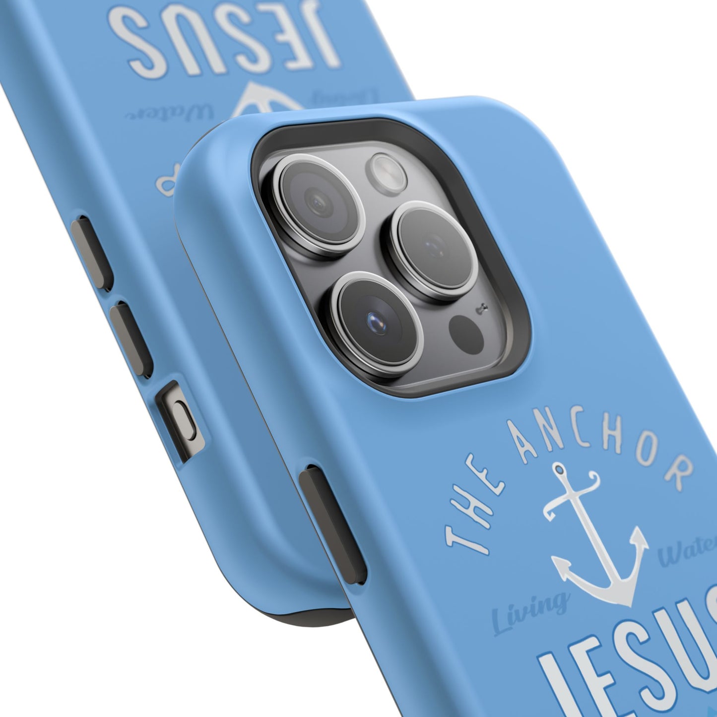 Jesus Anchor Phone Case, Christian Tech Accessories, Inspirational Gifts, Unique Phone Covers, Faith-Based Decor