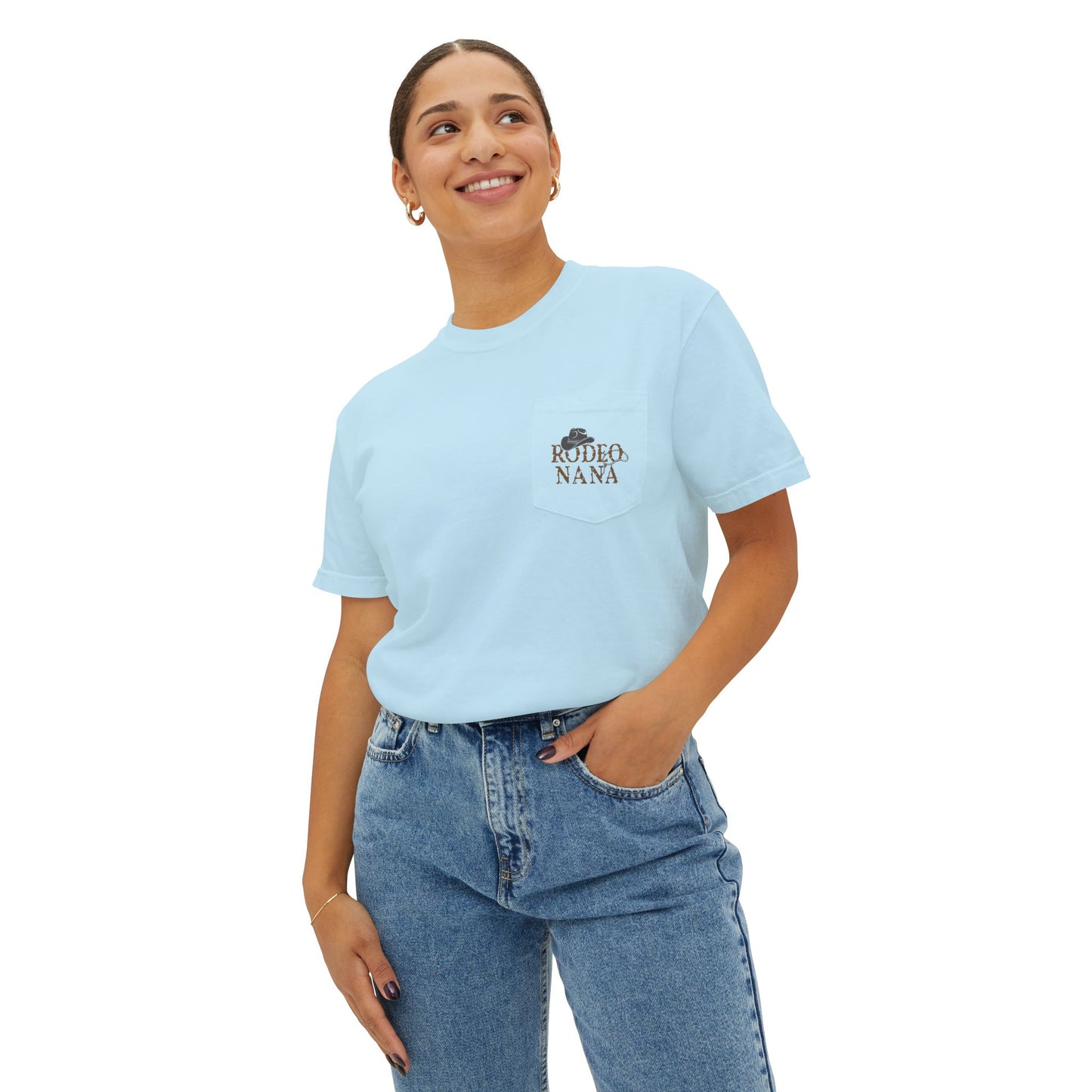 Faith-Inspired Pocket T-Shirt with Uplifting Bible Verse