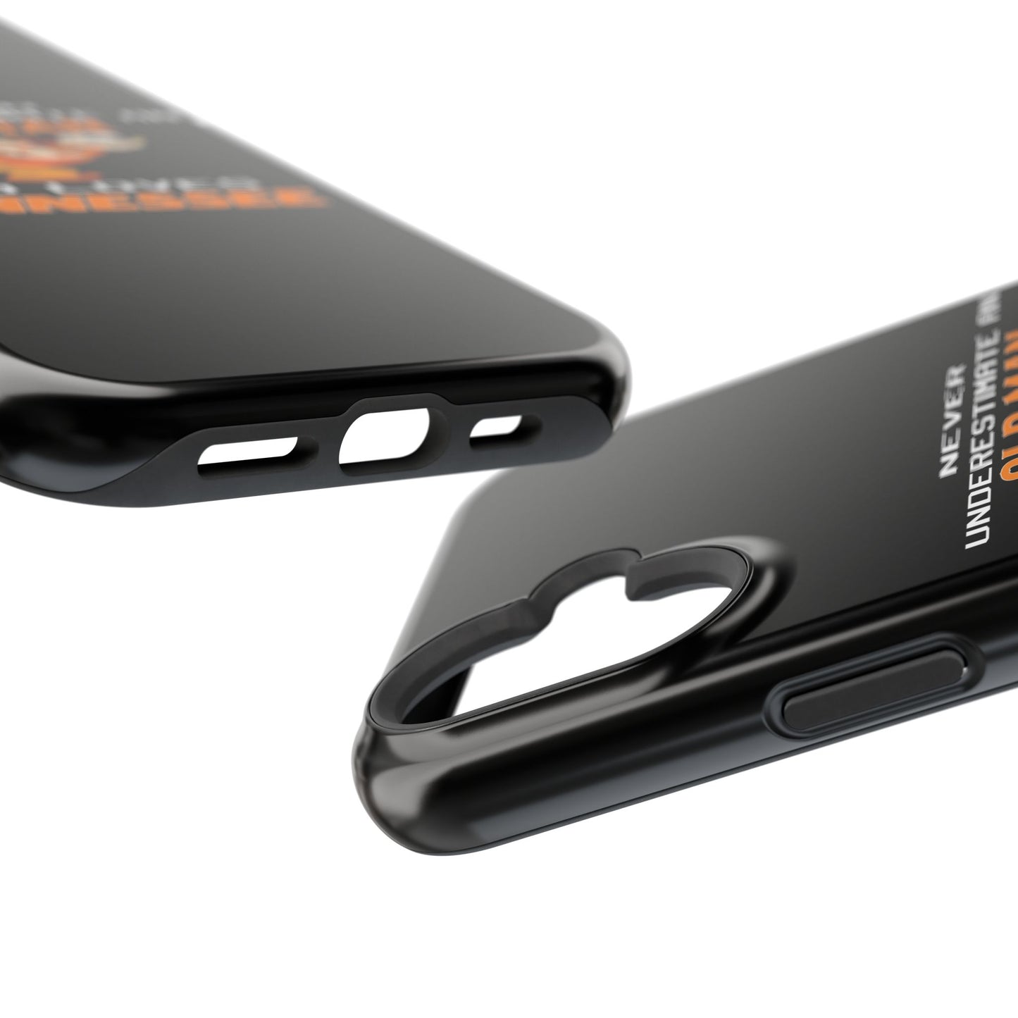 Tough Phone Case, Old Man Who Loves Tennessee, Gift for Grandpa, Tennessee Pride, Men's Accessories, Father's Day, Custom Cases