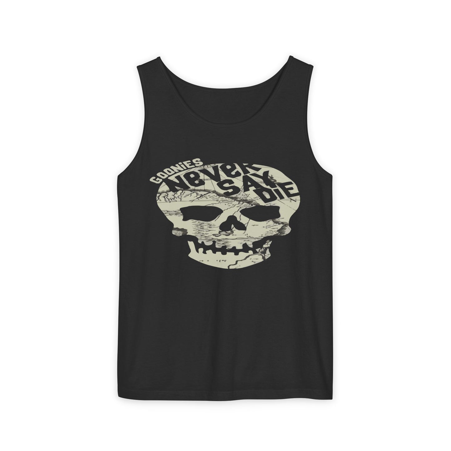 Cool Skull Graphic Tank Top, Unisex Summer Tee, Beachwear, Festival Outfit, Casual Wear, Graphic Apparel