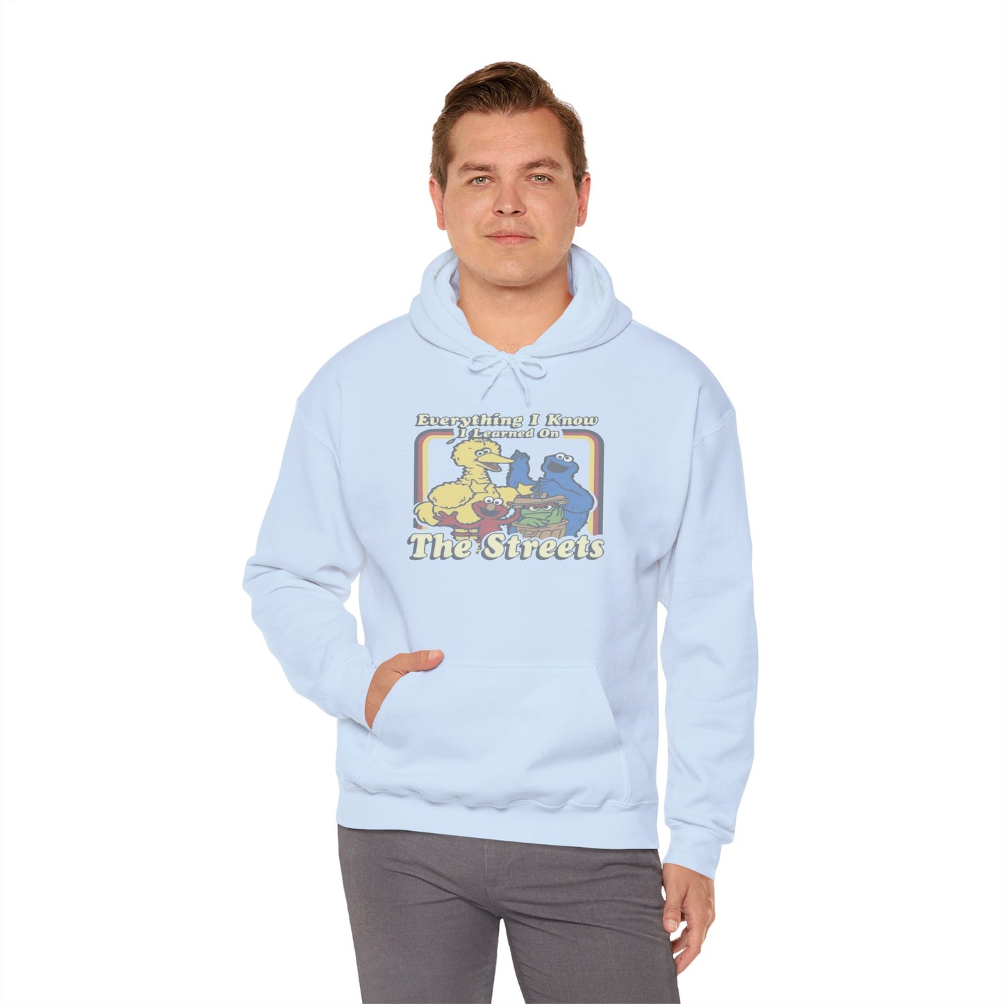 Vintage Street Art Hoodie - Cozy Unisex Sweatshirt for Creative Souls, Outdoor Relaxation, Casual Hangouts