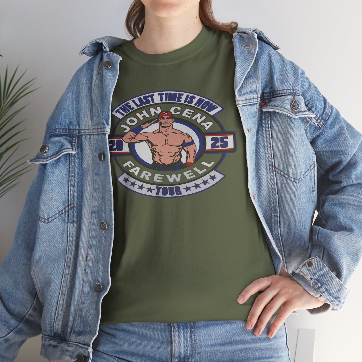 Wrestling Tribute Tee, John Cena Farewell Shirt, Unisex Graphic Tee, Fan Merchandise, Gift for Sports Lovers