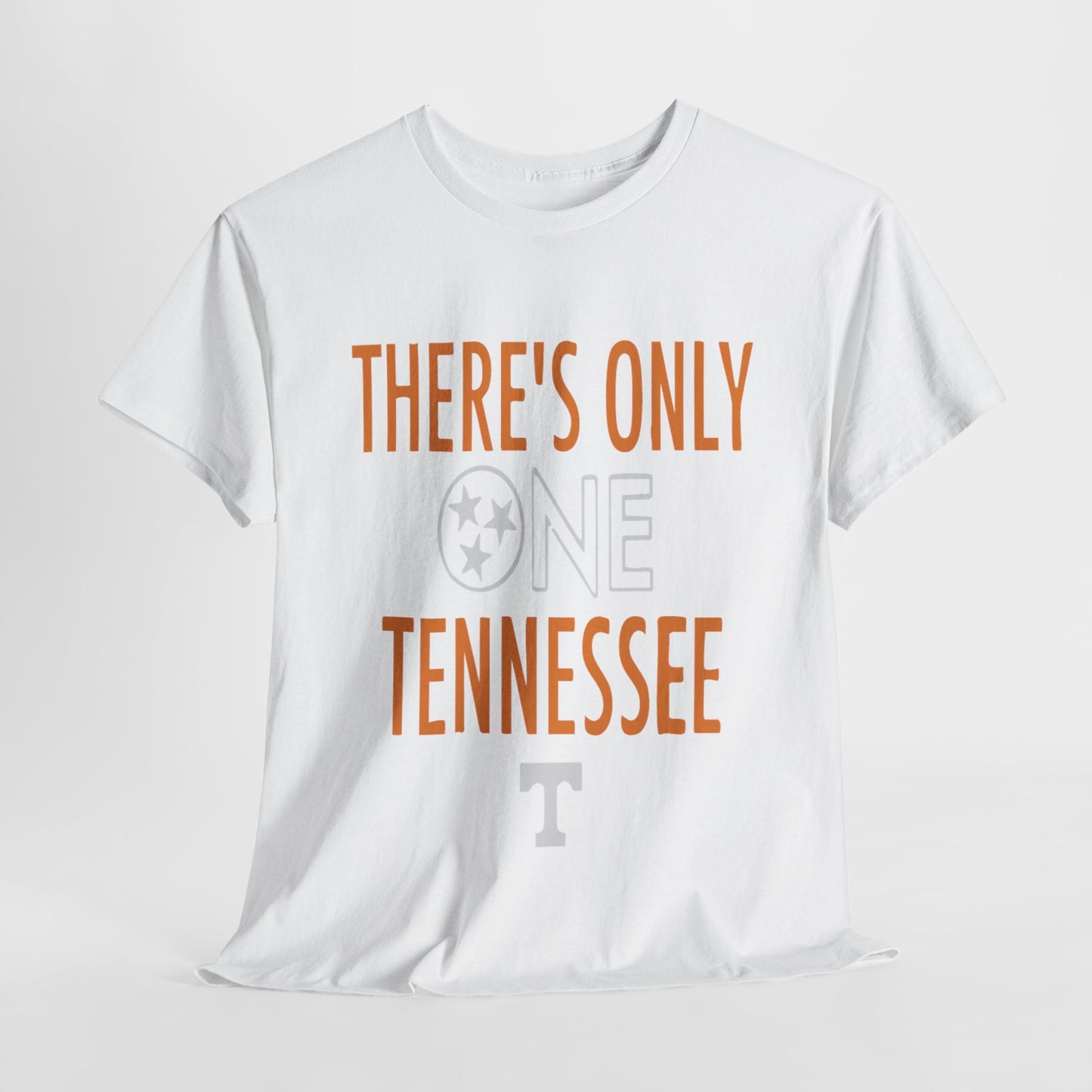 Tennessee Pride Tee, Unisex Heavy Cotton Tee, Tennessee Fans Gift, College Sports Apparel, Casual Everyday Wear, State Pride Shirt