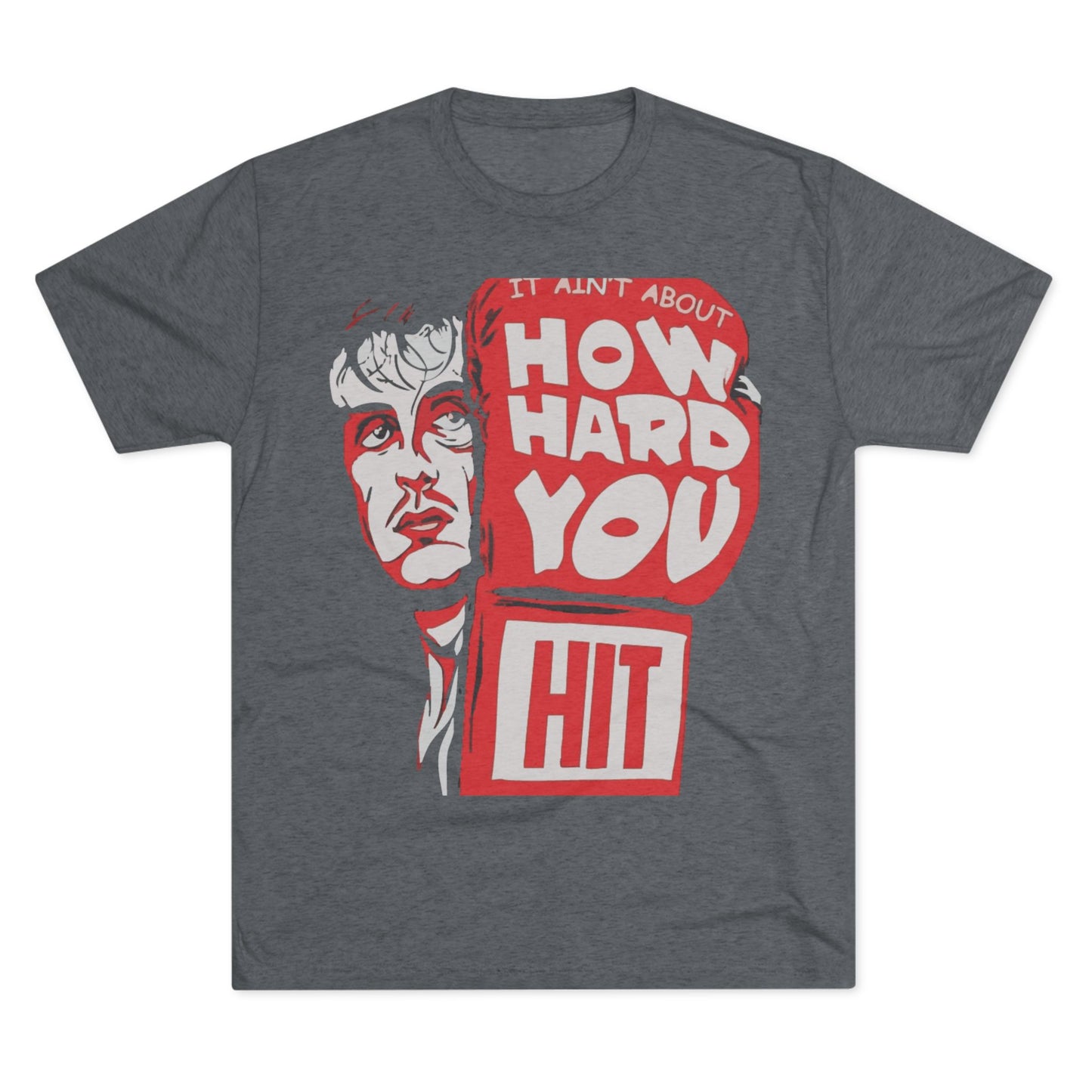 Rocky Fitness Tee - Unisex Tri-Blend Crew Tee