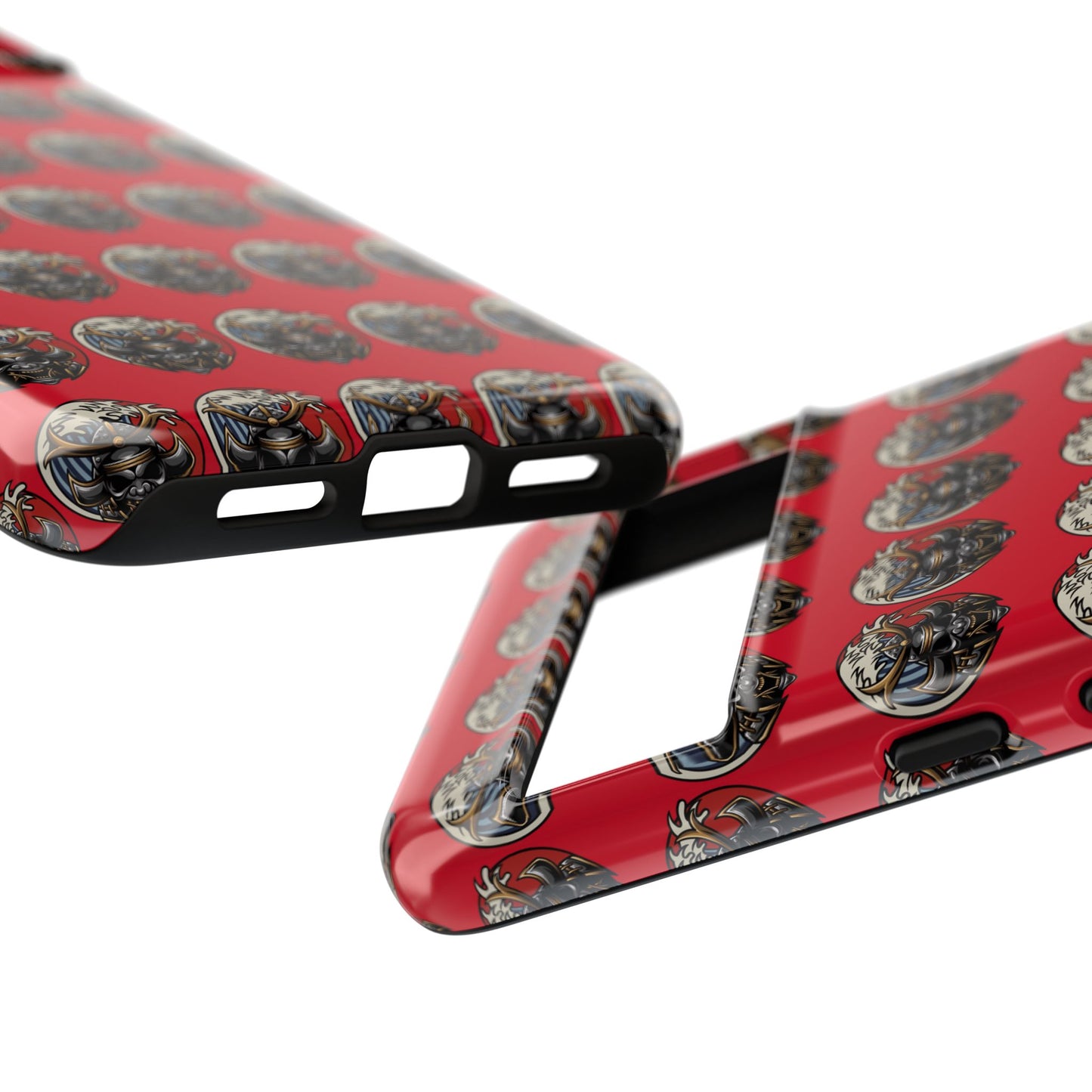 Bold Phone Case, Tough Phone Cover, Red Phone Protector, Unique Gift for Him/Her, Trendy Tech Accessory