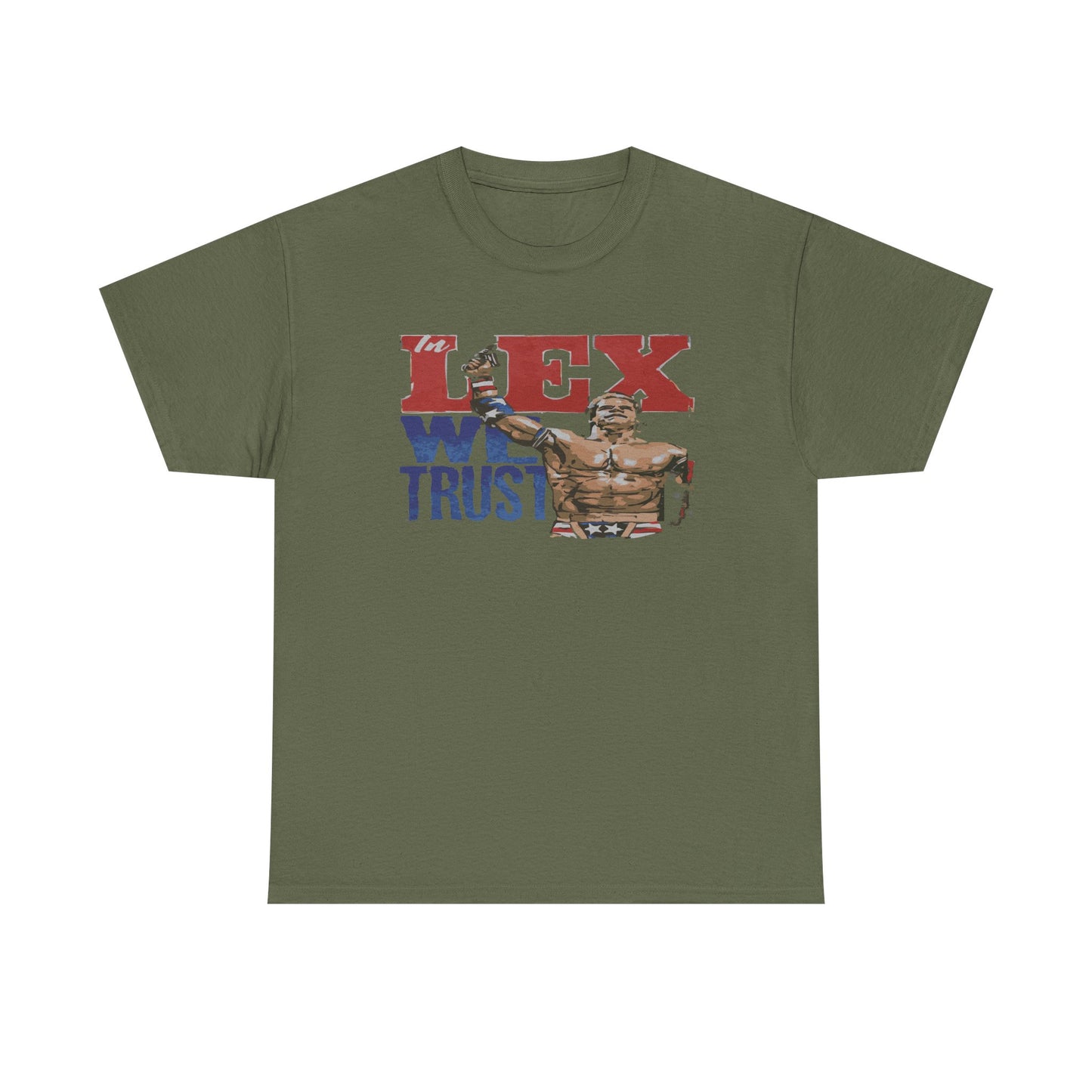 Unisex Cotton Tee with 'In Lex We Trust' Design, Casual Wear, Gift for Him/Her, Birthday, Independence Day, Patriotic Apparel