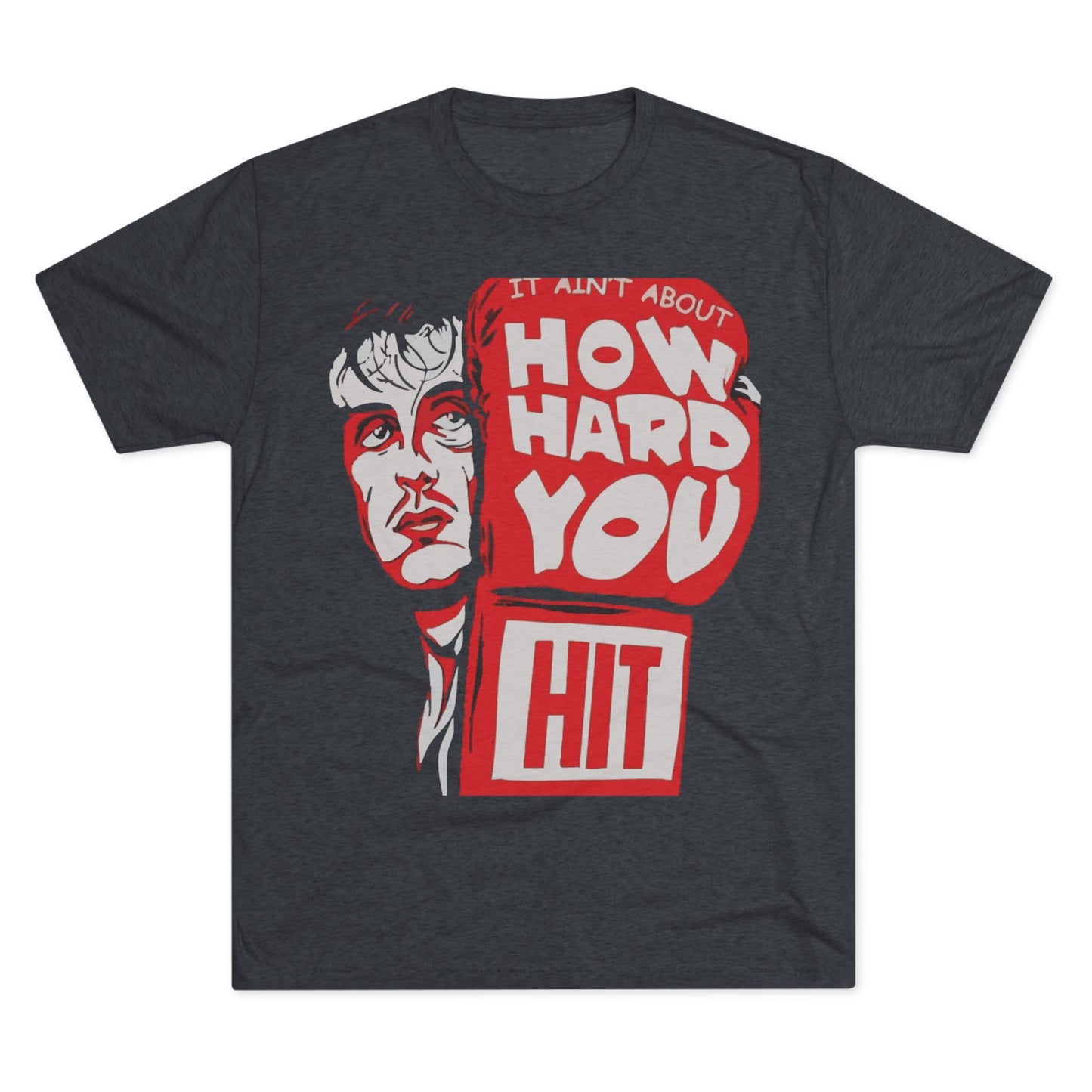 Rocky Fitness Tee - Unisex Tri-Blend Crew Tee