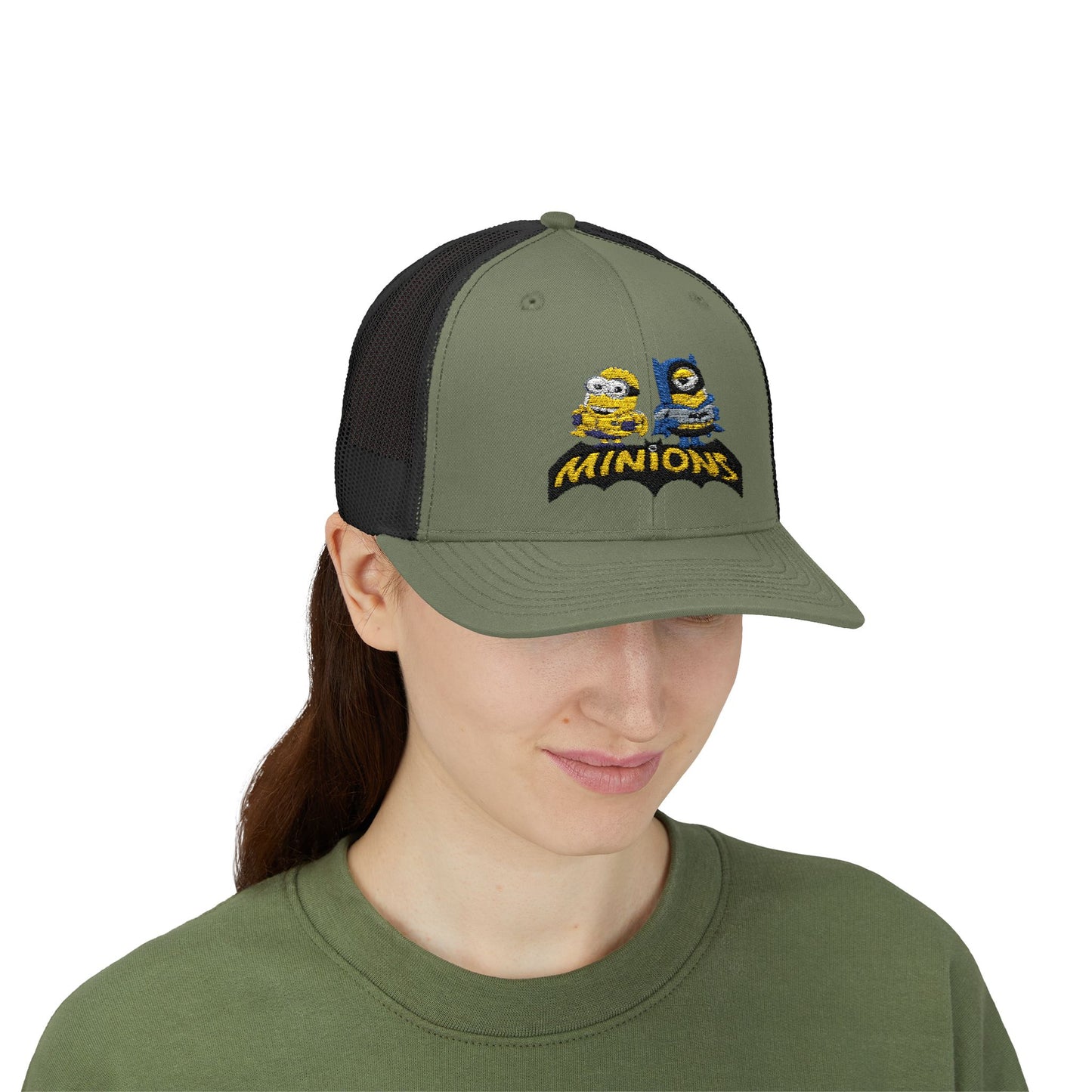 Minions Batman Parody Snapback Cap