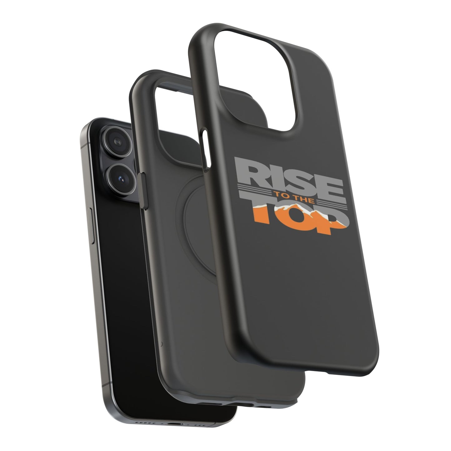 Impact-Resistant Phone Case - Rise to the Top, Durable Phone Cover, Gift for Motivational Quotes Lovers, Trendy Tech Accessories