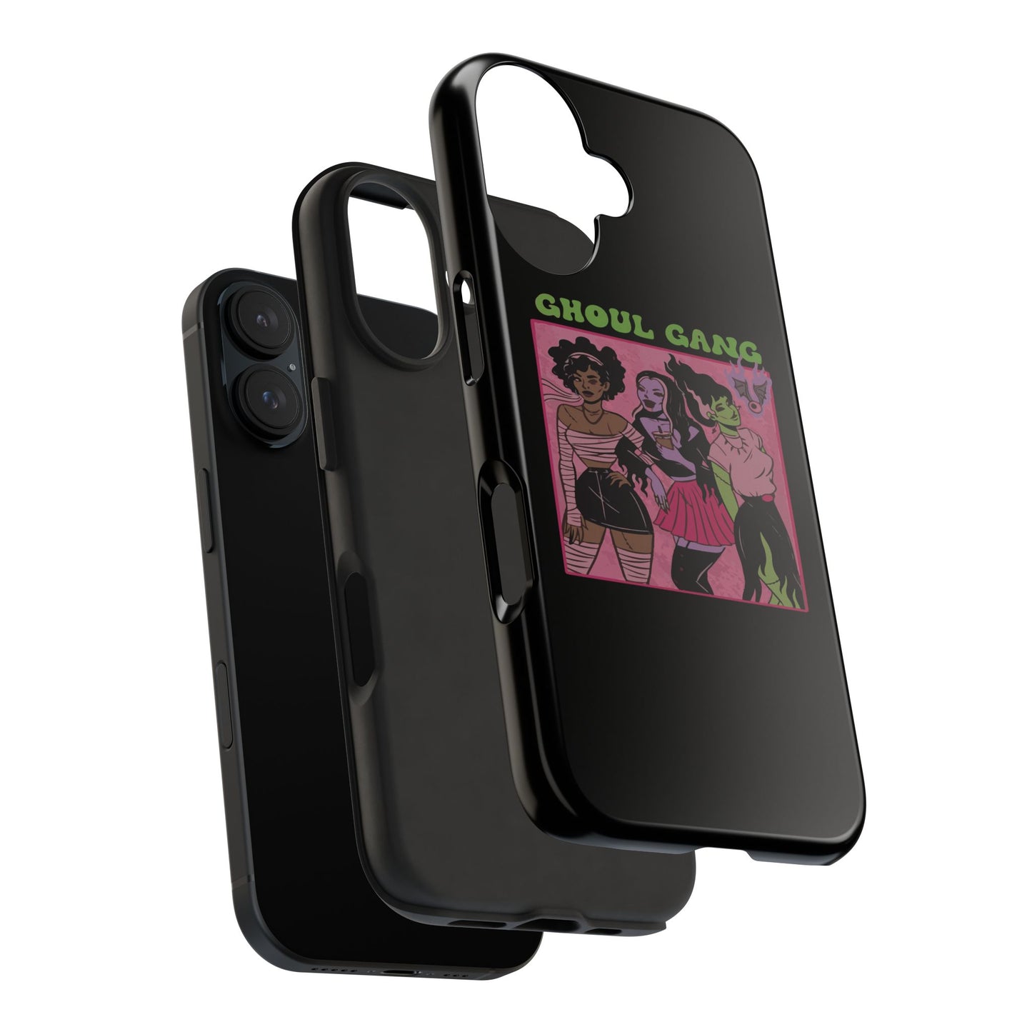 Ghoul Gang Tough Phone Cases | Unique Halloween Phone Cover, Cute Protective Case, Trendy Gift for Goth Fans, Spooky Style Accessory