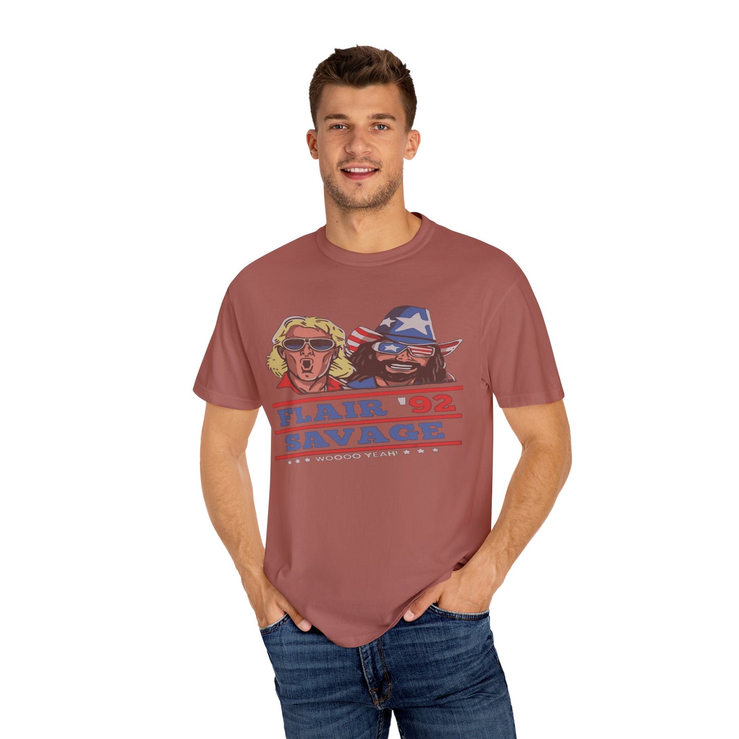 Retro Wrestling Fan T-Shirt, Unisex Graphic Tee, Flair Savage Shirt, Sports Fan Apparel, Vintage Style Gift