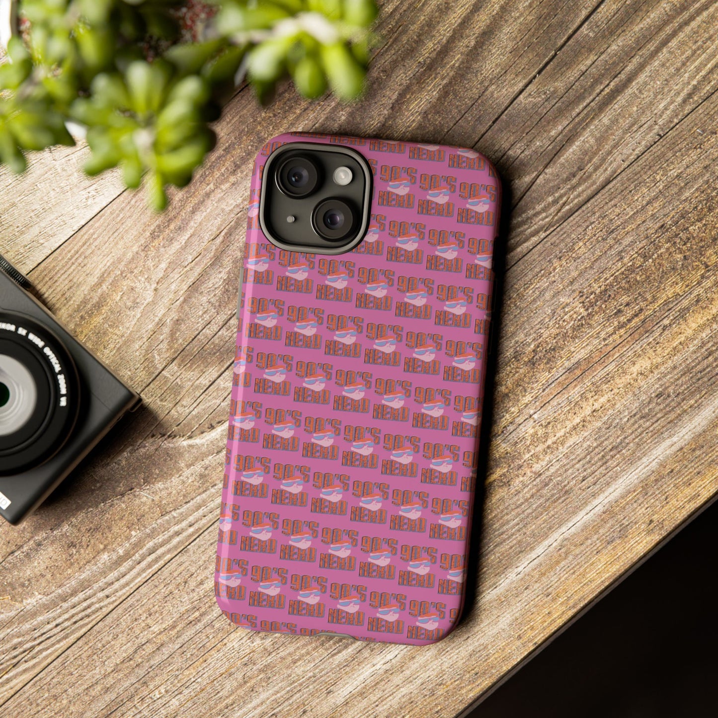 90s Vibe Phone Case, Retro Tough Cases, Gift for Nostalgia Lovers, Durable Phone Covers, 90s Themed Accessories