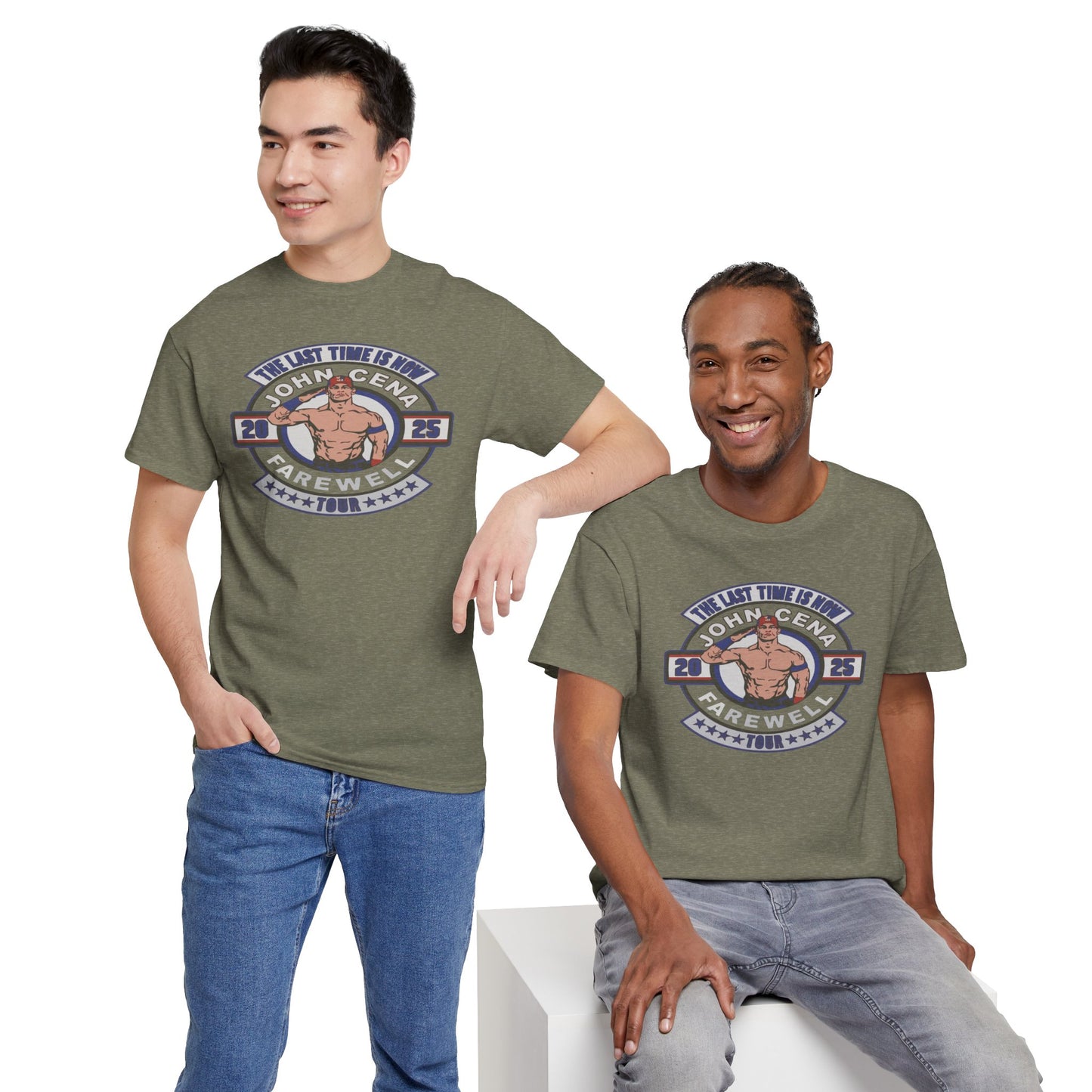 Wrestling Tribute Tee, John Cena Farewell Shirt, Unisex Graphic Tee, Fan Merchandise, Gift for Sports Lovers