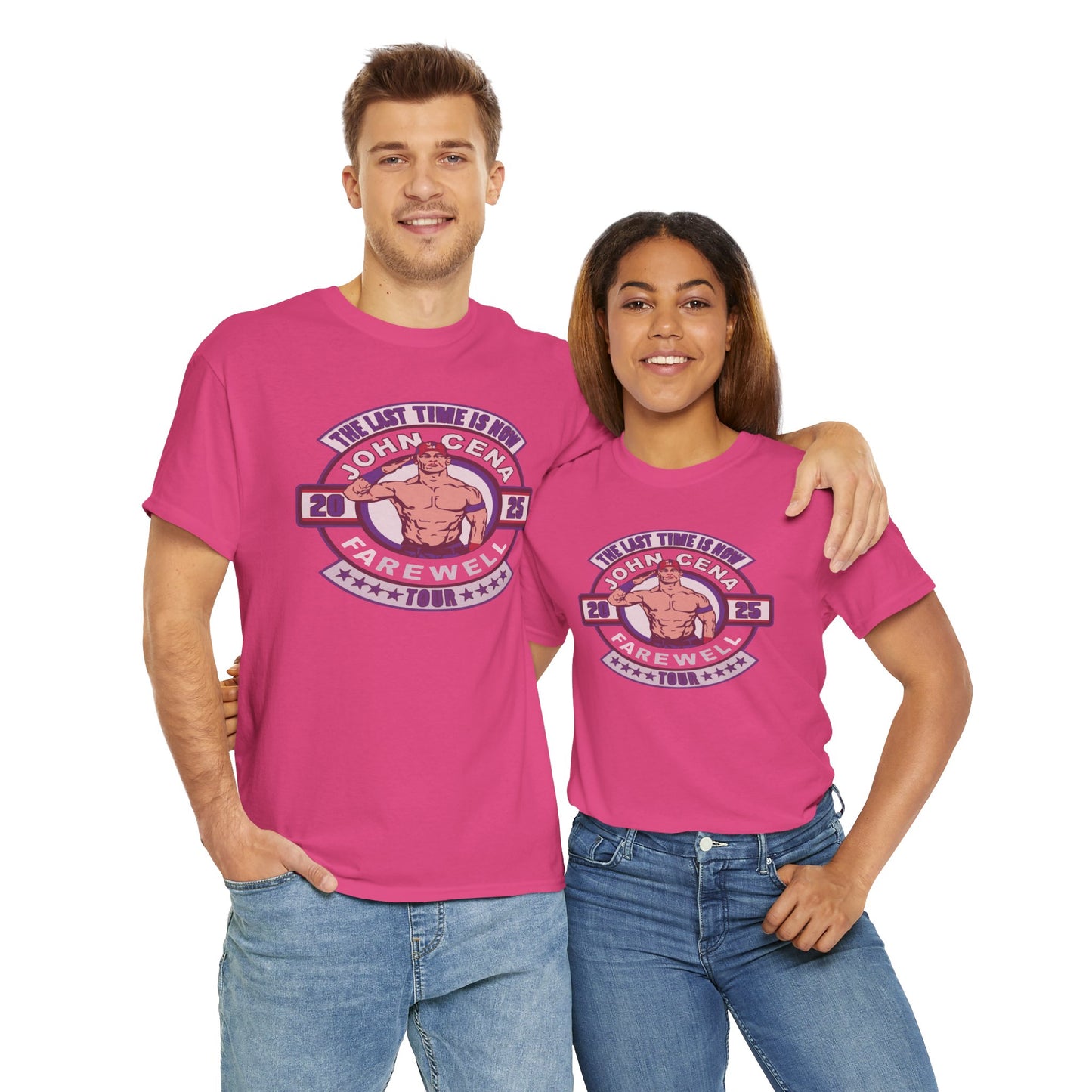 Wrestling Tribute Tee, John Cena Farewell Shirt, Unisex Graphic Tee, Fan Merchandise, Gift for Sports Lovers