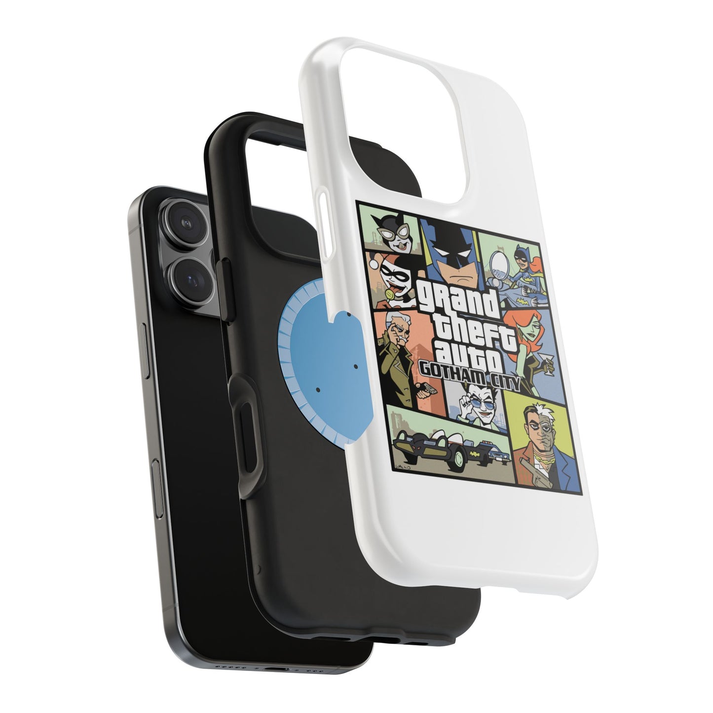 Grand Theft Auto Magnetic Tough Case, Gaming Phone Case, GTA Art Phone Cover, Gifts for Gamers, Cool Cell Phone Case