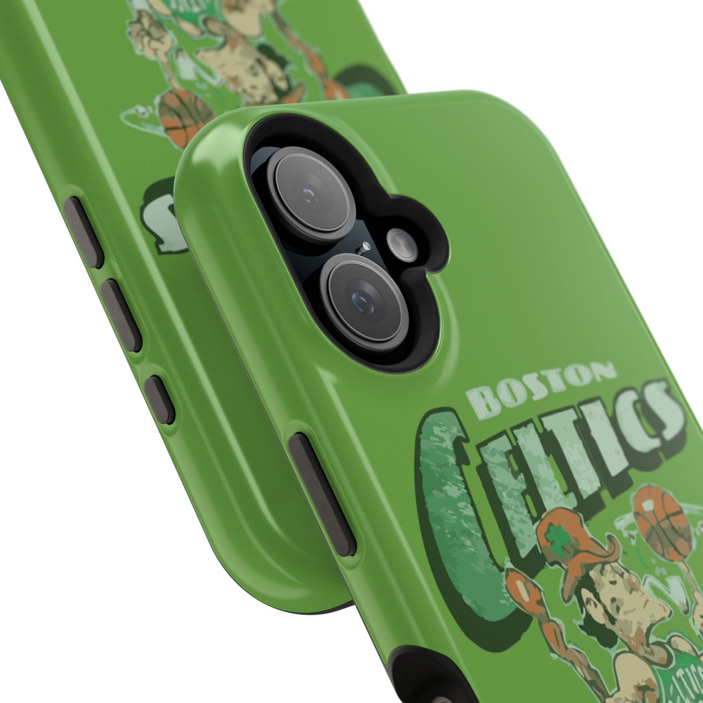 Boston Celtics Impact-Resistant Phone Case, Basketball Phone Cover, Sports Fan Gift, Sturdy Phone Case, NBA Merchandise, Team Spirit Decor