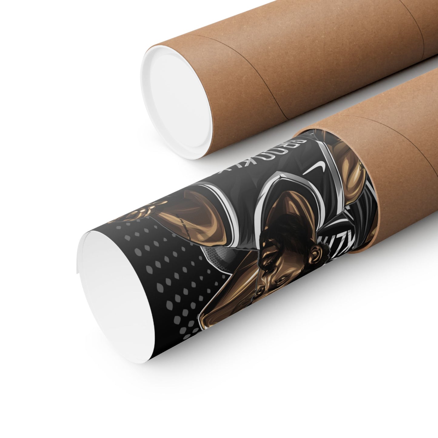 Basketball Wall Art Poster, Scary Hardies, Matte Vertical Print, Sports Decor, Gift for Fans, Home & Office Decoration