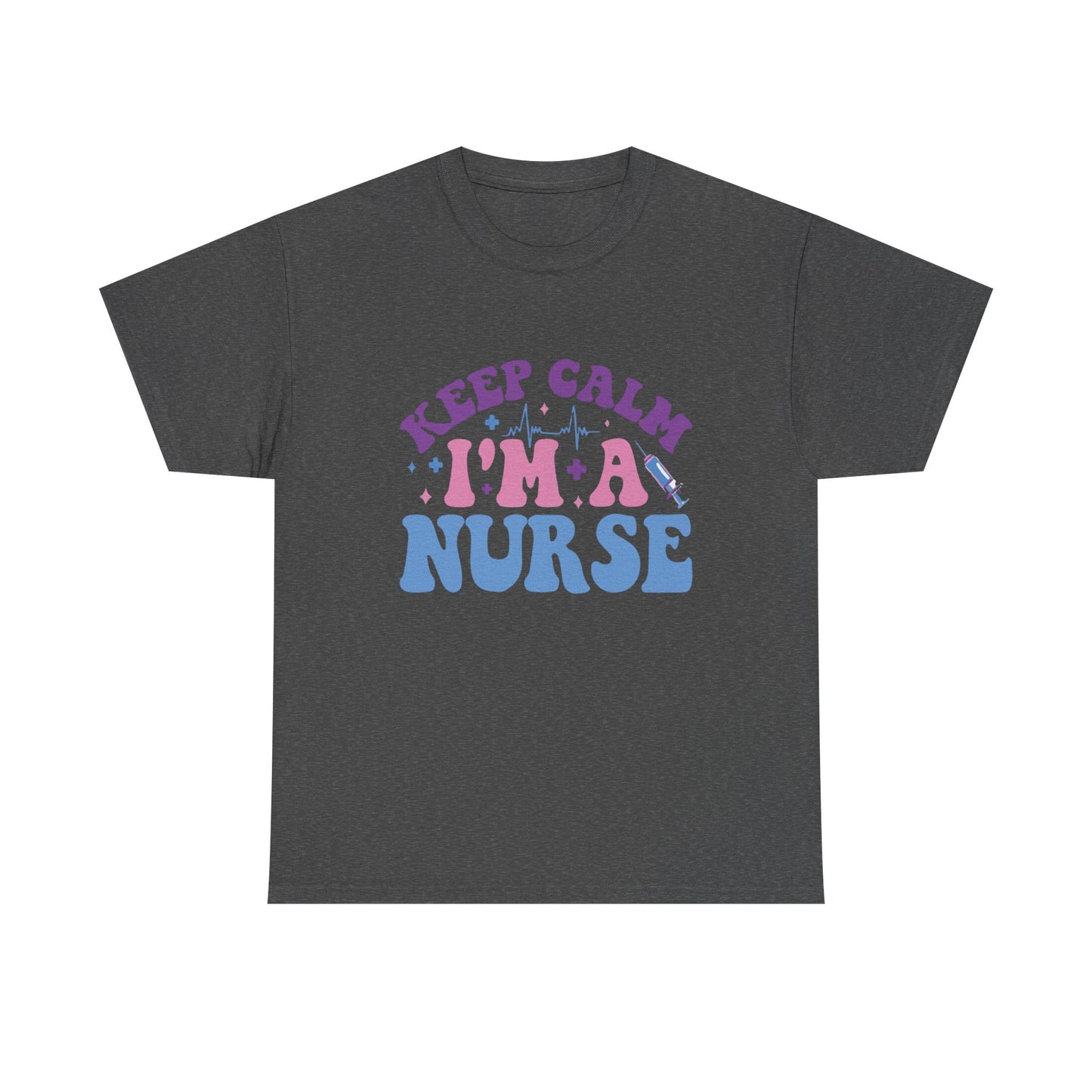 Nurse Appreciation Heavy Cotton Tee, Funny Nurse Gift, Medical Humor Shirt, Nurse Day Celebration Tee, Caregiver Outfit