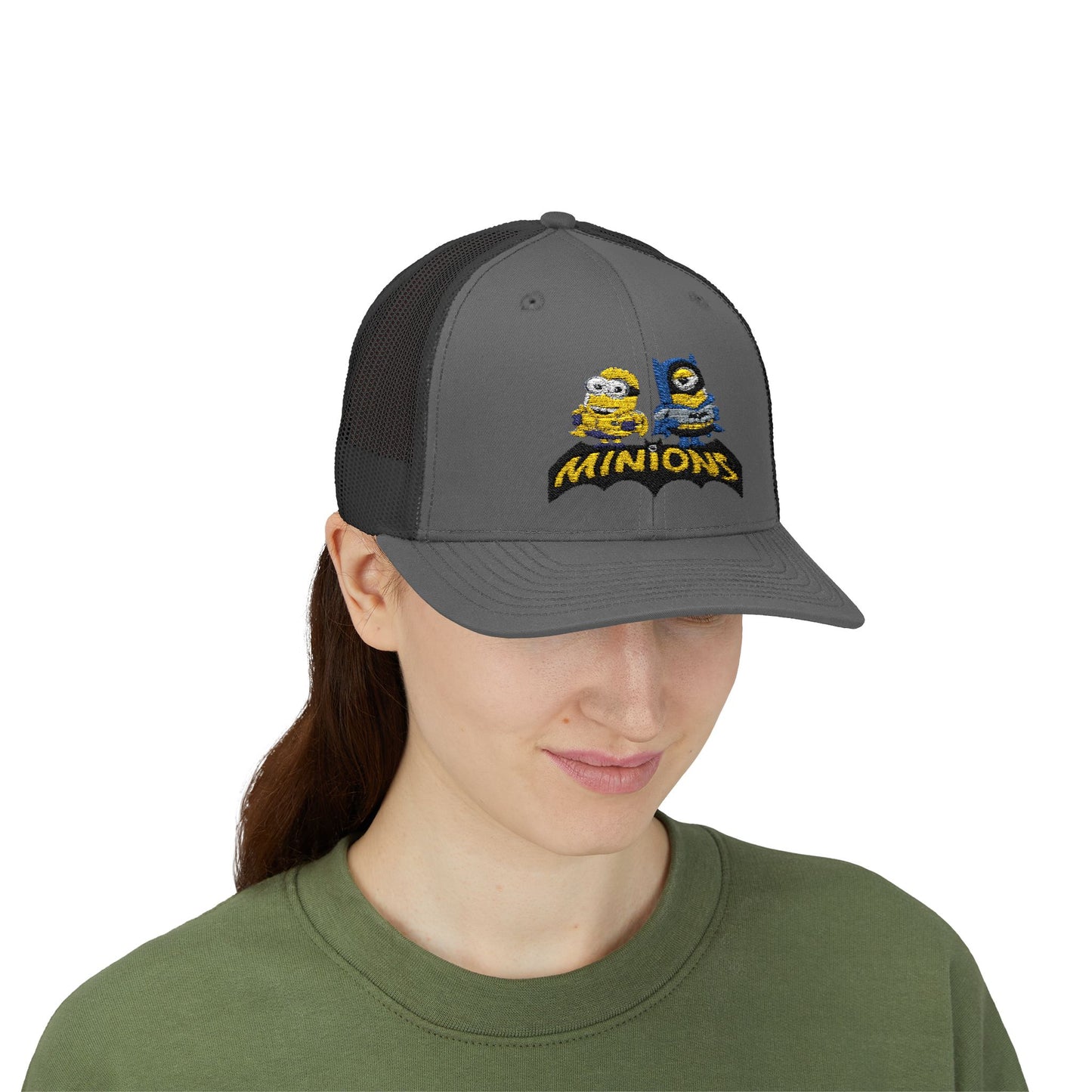 Minions Batman Parody Snapback Cap