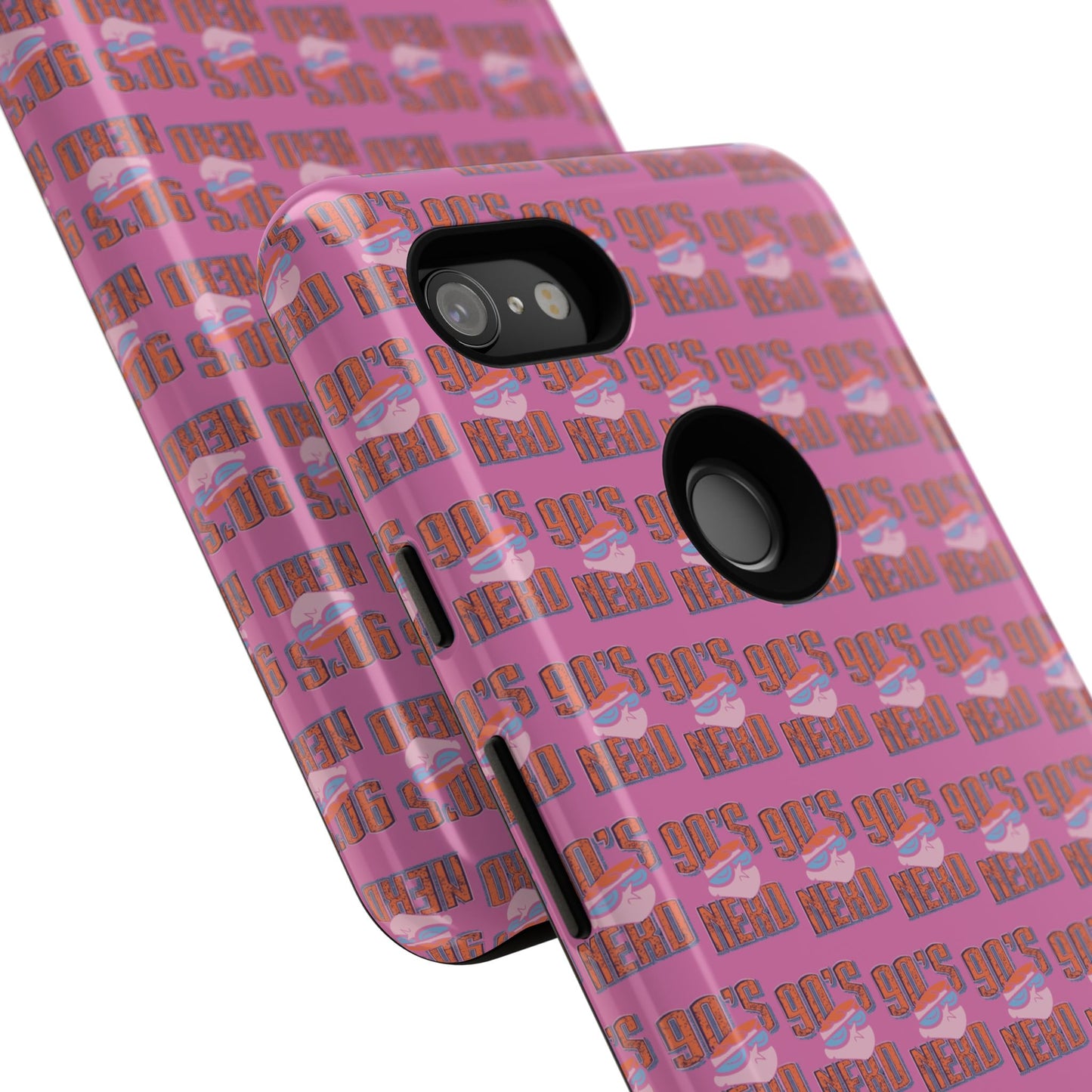 90s Vibe Phone Case, Retro Tough Cases, Gift for Nostalgia Lovers, Durable Phone Covers, 90s Themed Accessories