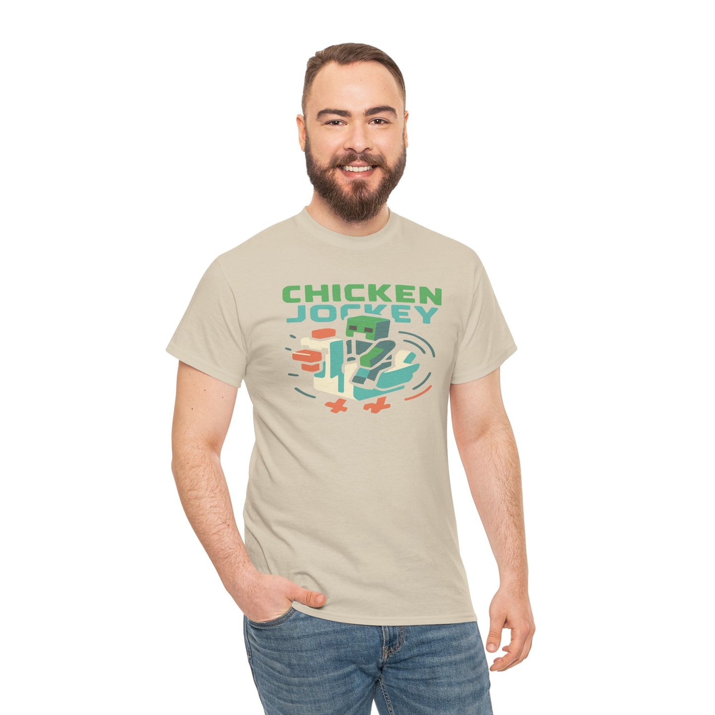 Chicken Jockey Minecraft T-shirt