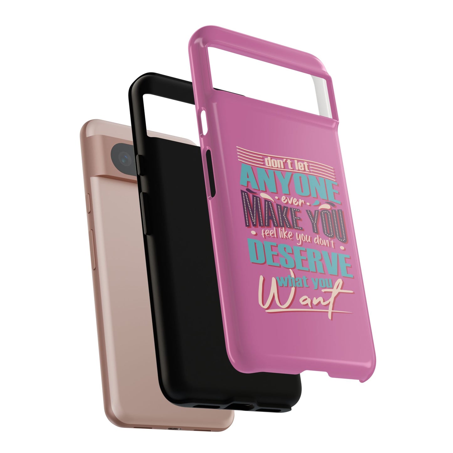 Inspirational Phone Case, Motivational Phone Cover, Tough Cases for Her, Gift for Friends, Self-Love Quote Case