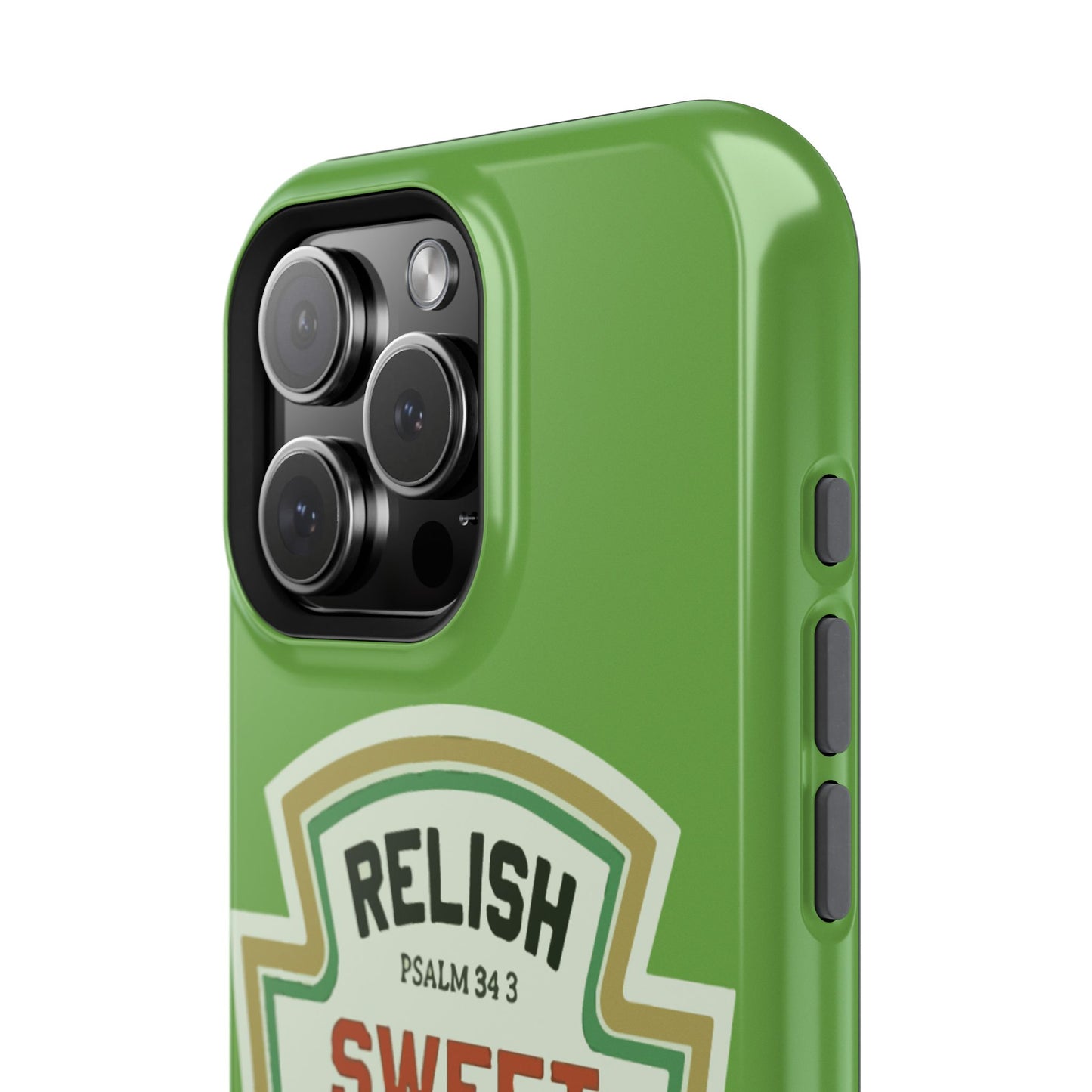 Relish Sweet Jesus Phone Case, Christian Gift, Impact-Resistant Case, Religious Phone Accessory, Faith-Based Present, Celebration Case