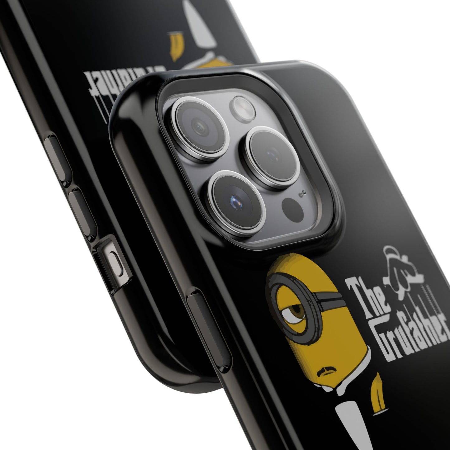 Magnetic Tough Cases: The Gruffather Phone Cover, Gift for Minions Fans, Unique Cell Phone Case, Durable Protective Case, Fun Cartoon Design