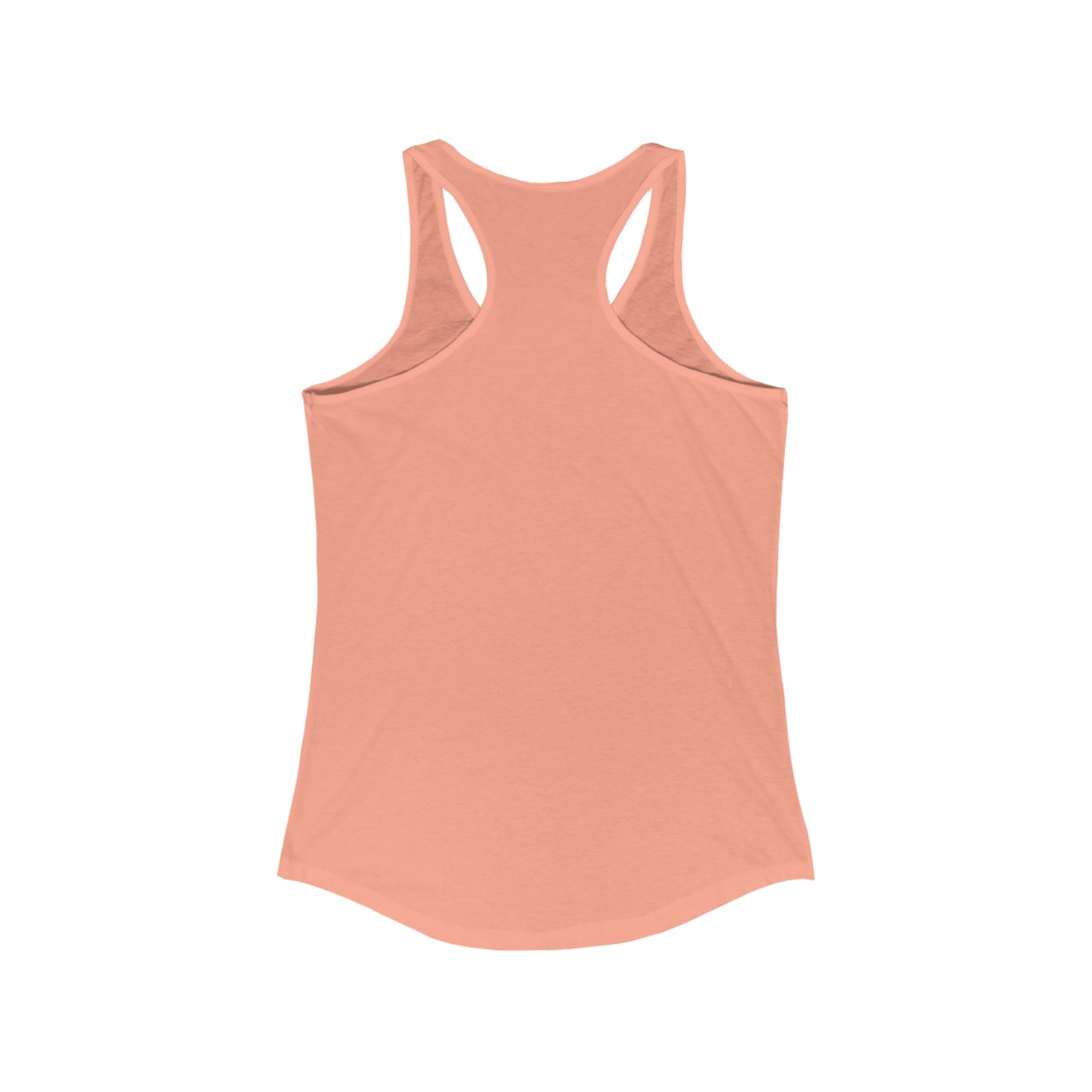 the Just shall Live by Faith Women's Ideal Racerback Tank