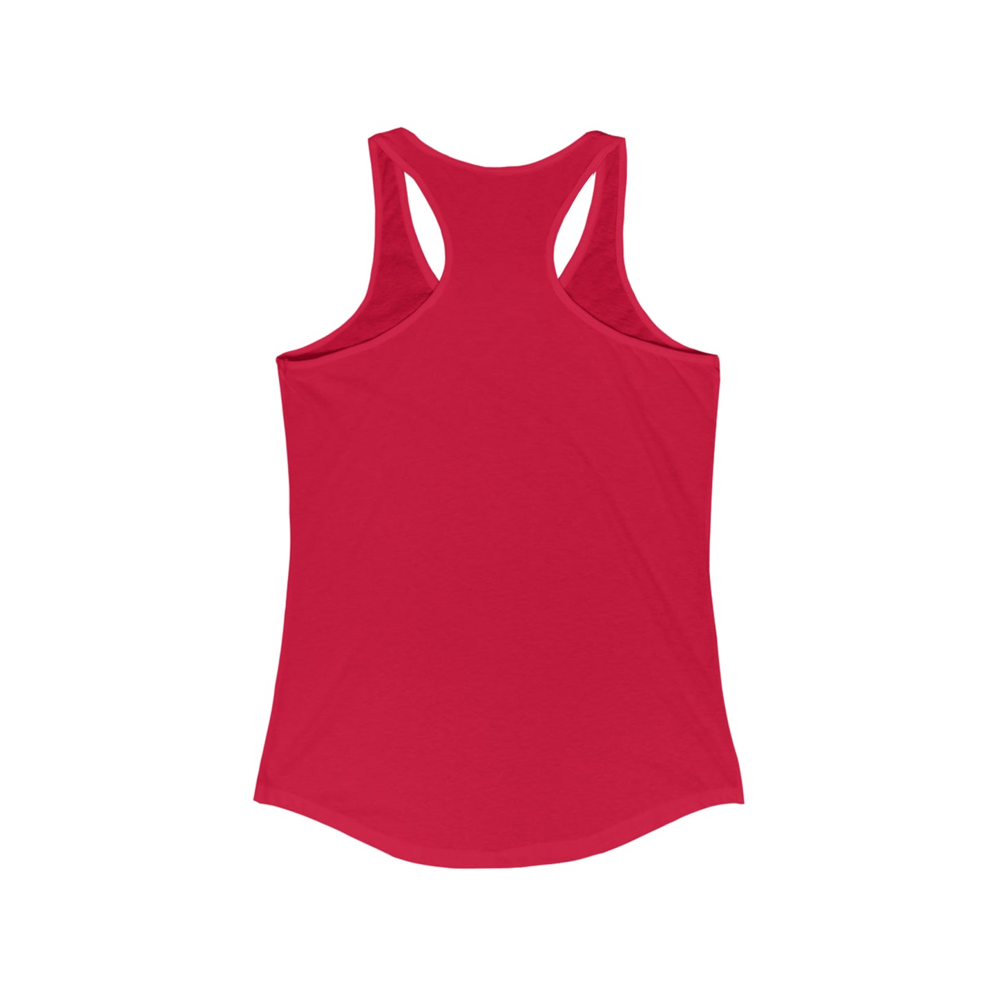 the Just shall Live by Faith Women's Ideal Racerback Tank