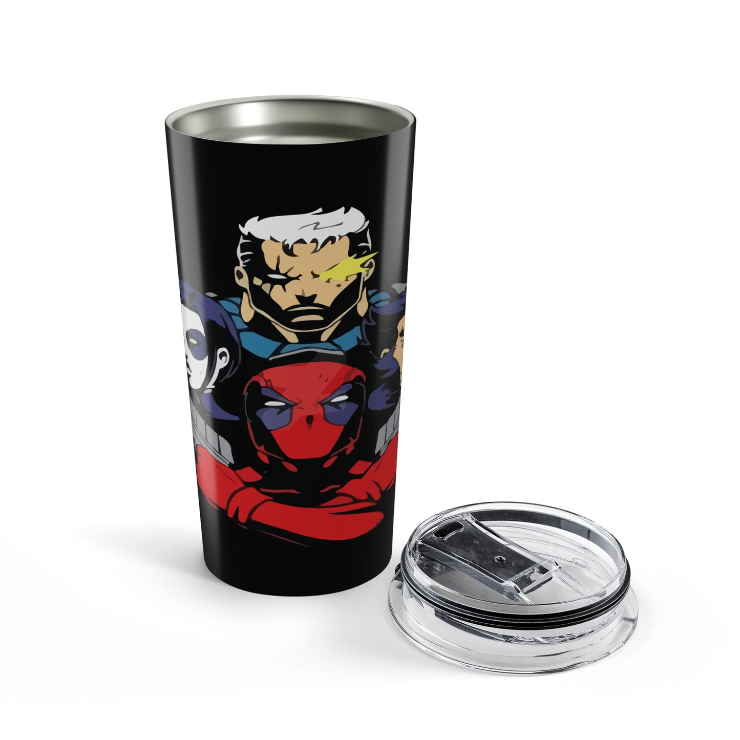 Comic Book Themed Tumbler 20oz - Perfect for Fans of Superheroes, Ideal for Gifts, Fun for Parties, Travel Mug, Unique Drinkware