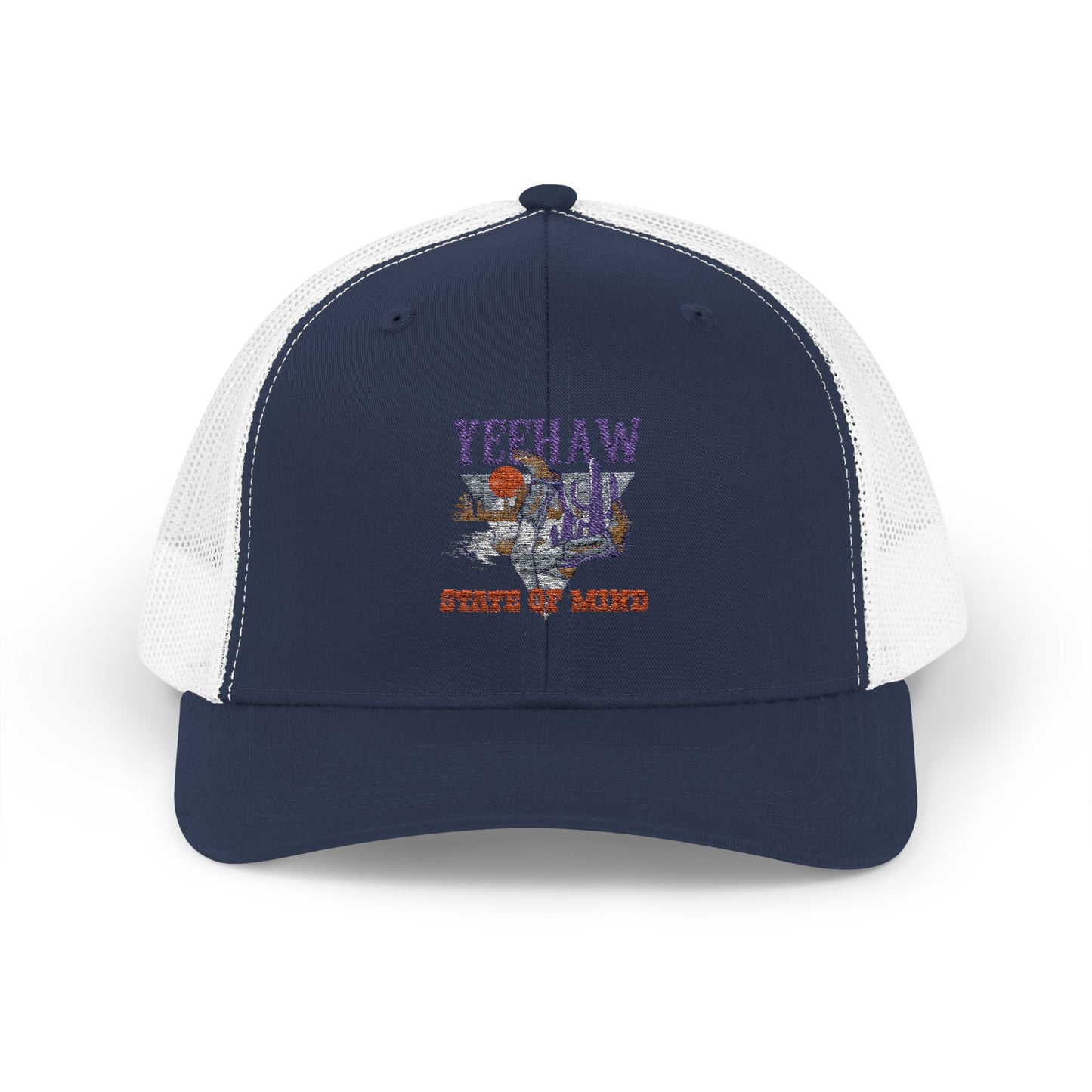 Stylish Snapback Trucker Cap - 'Tough State of Mind' Design