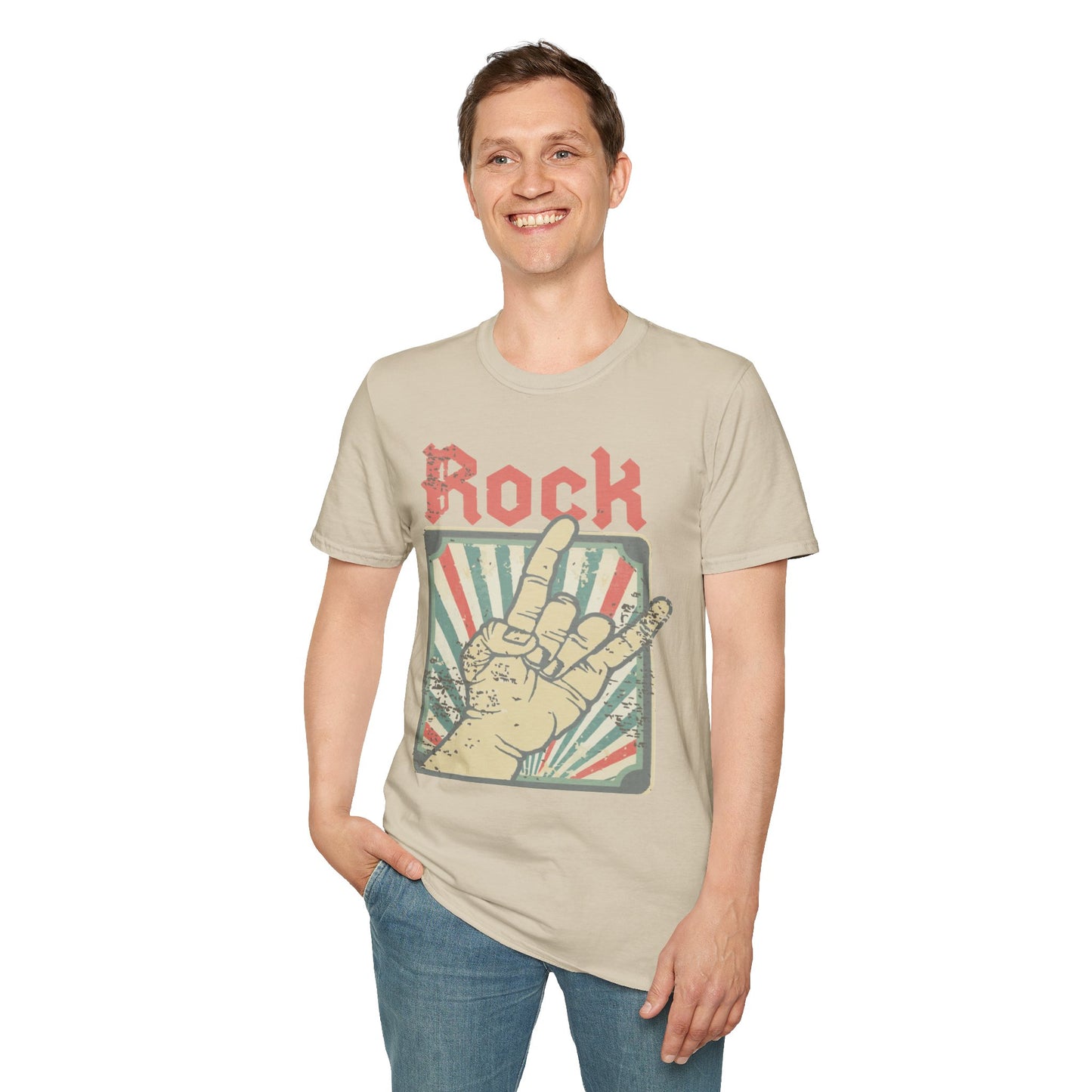 Rock On Unisex T-Shirt - Music Lover Gift, Concert Wear, Casual Style, Graphic Tee, Rock n Roll Apparel