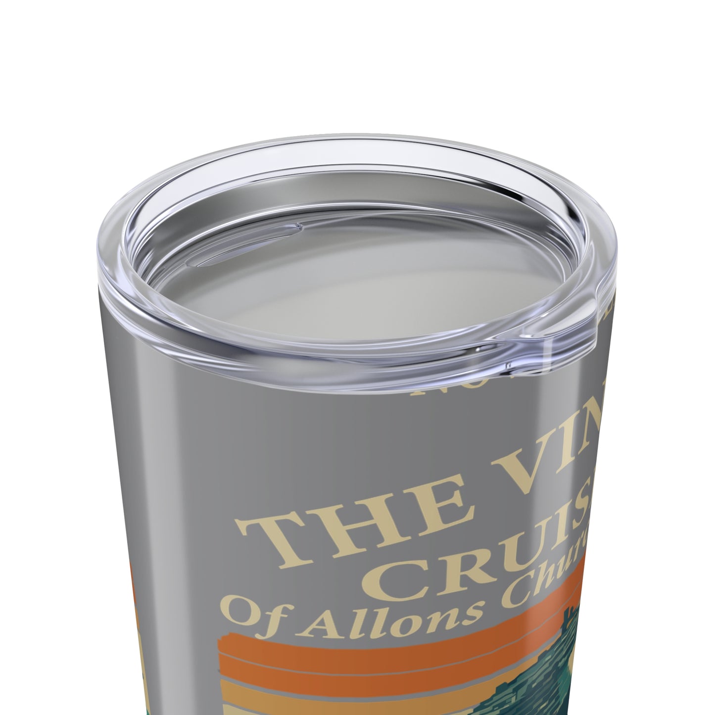 Vintage Cruise Ship Tumbler 20oz, Personalized Travel Mug, Nautical Travel Cup, Gifts for Travelers, Sailing Souvenir