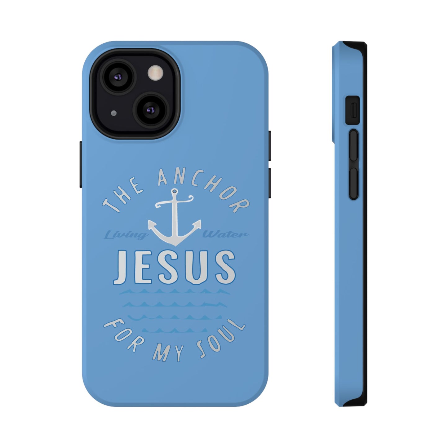 Jesus Anchor Phone Case, Christian Tech Accessories, Inspirational Gifts, Unique Phone Covers, Faith-Based Decor