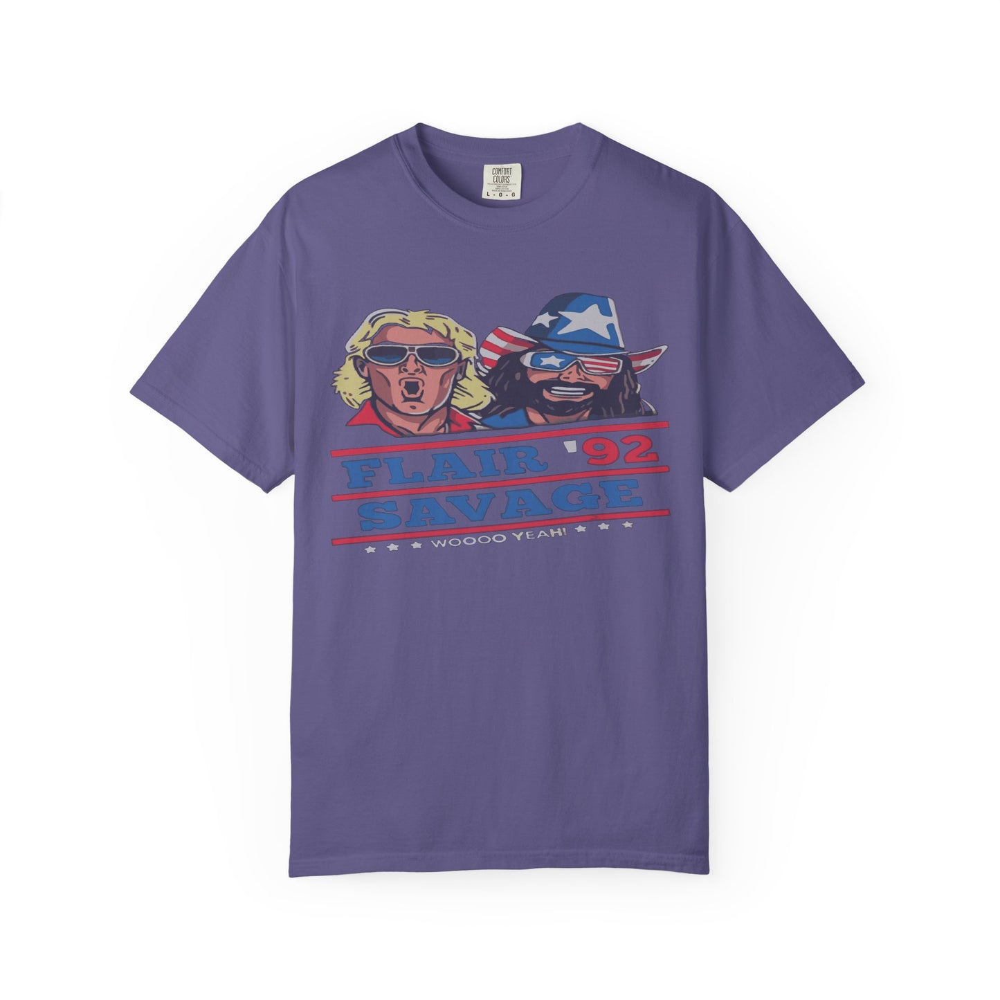 Retro Wrestling Fan T-Shirt, Unisex Graphic Tee, Flair Savage Shirt, Sports Fan Apparel, Vintage Style Gift