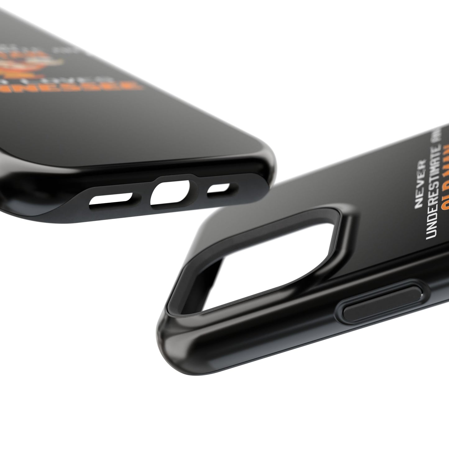 Tough Phone Case, Old Man Who Loves Tennessee, Gift for Grandpa, Tennessee Pride, Men's Accessories, Father's Day, Custom Cases