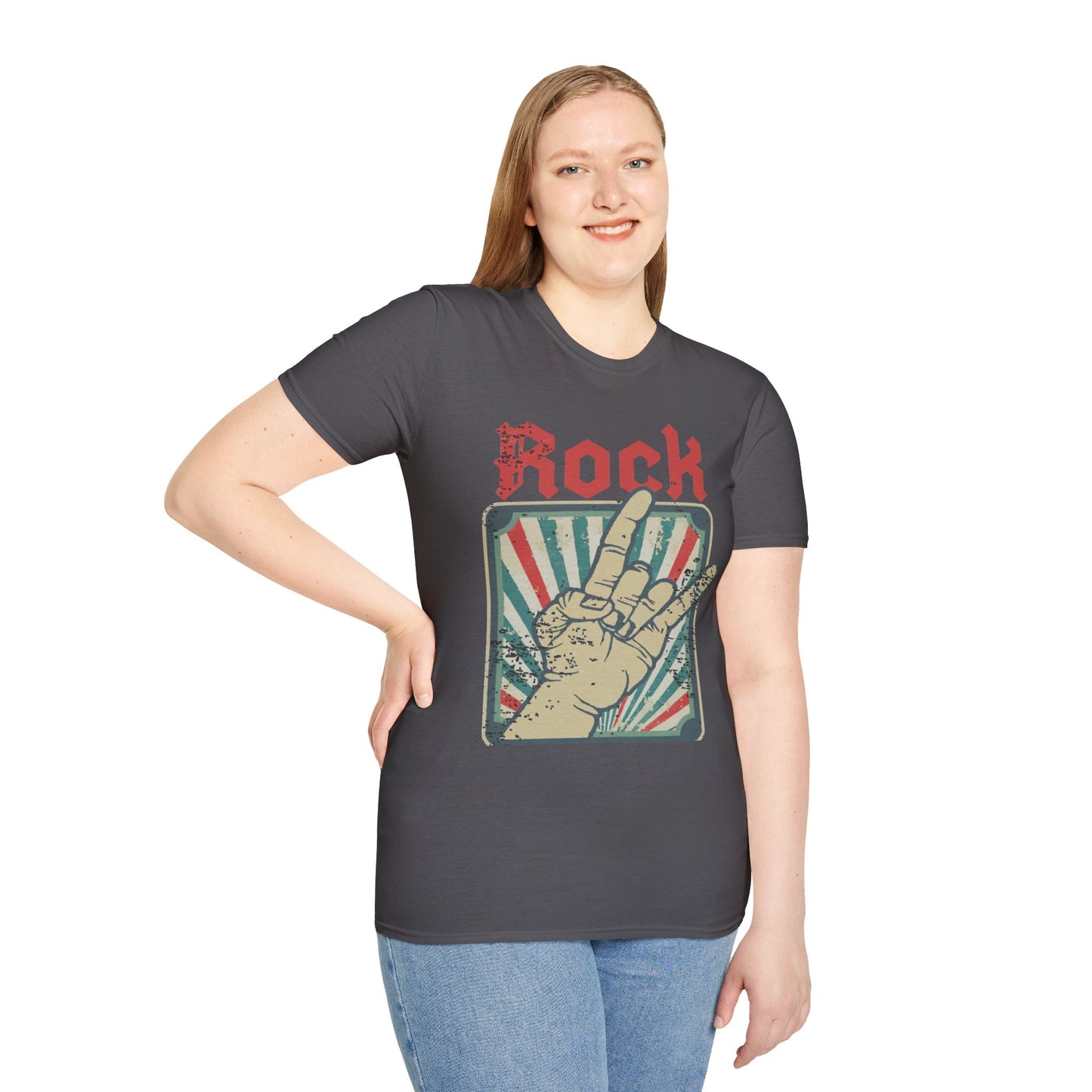 Rock On Unisex T-Shirt - Music Lover Gift, Concert Wear, Casual Style, Graphic Tee, Rock n Roll Apparel