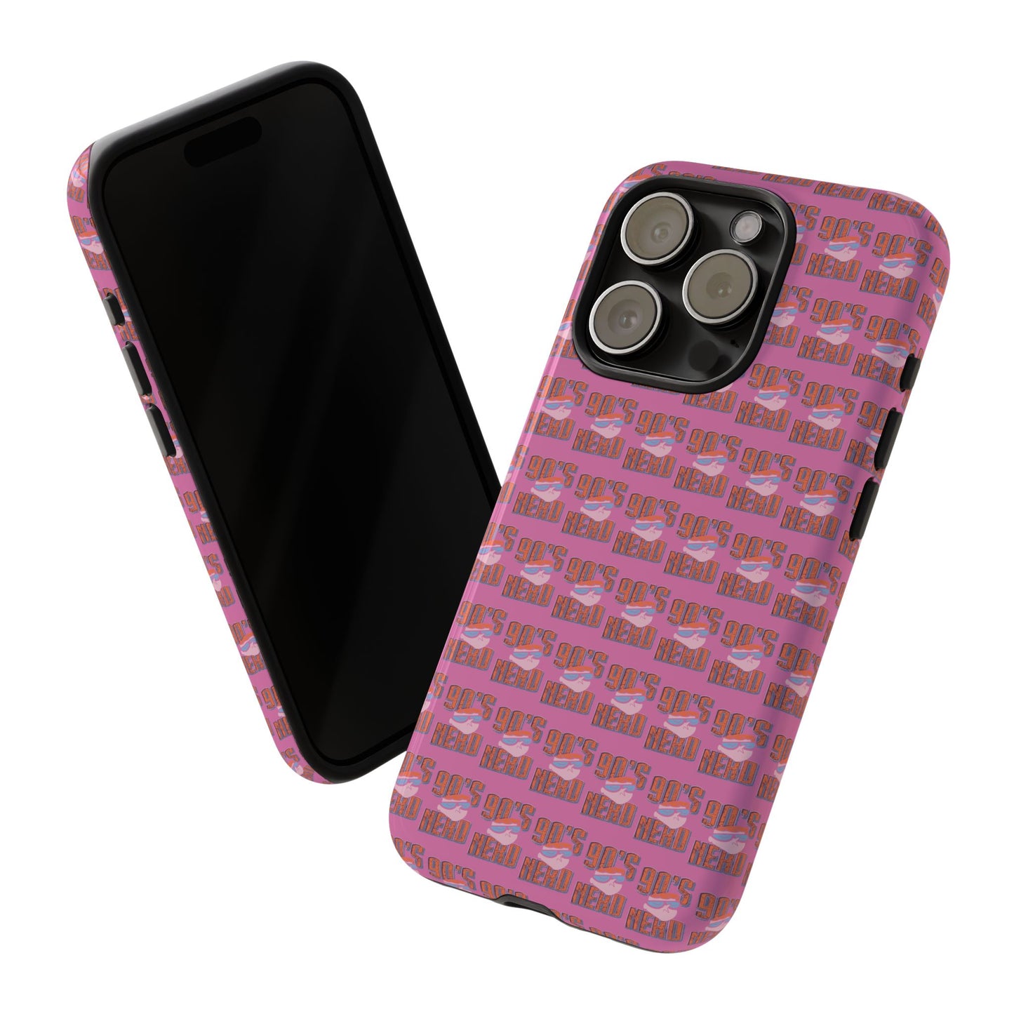 90s Vibe Phone Case, Retro Tough Cases, Gift for Nostalgia Lovers, Durable Phone Covers, 90s Themed Accessories