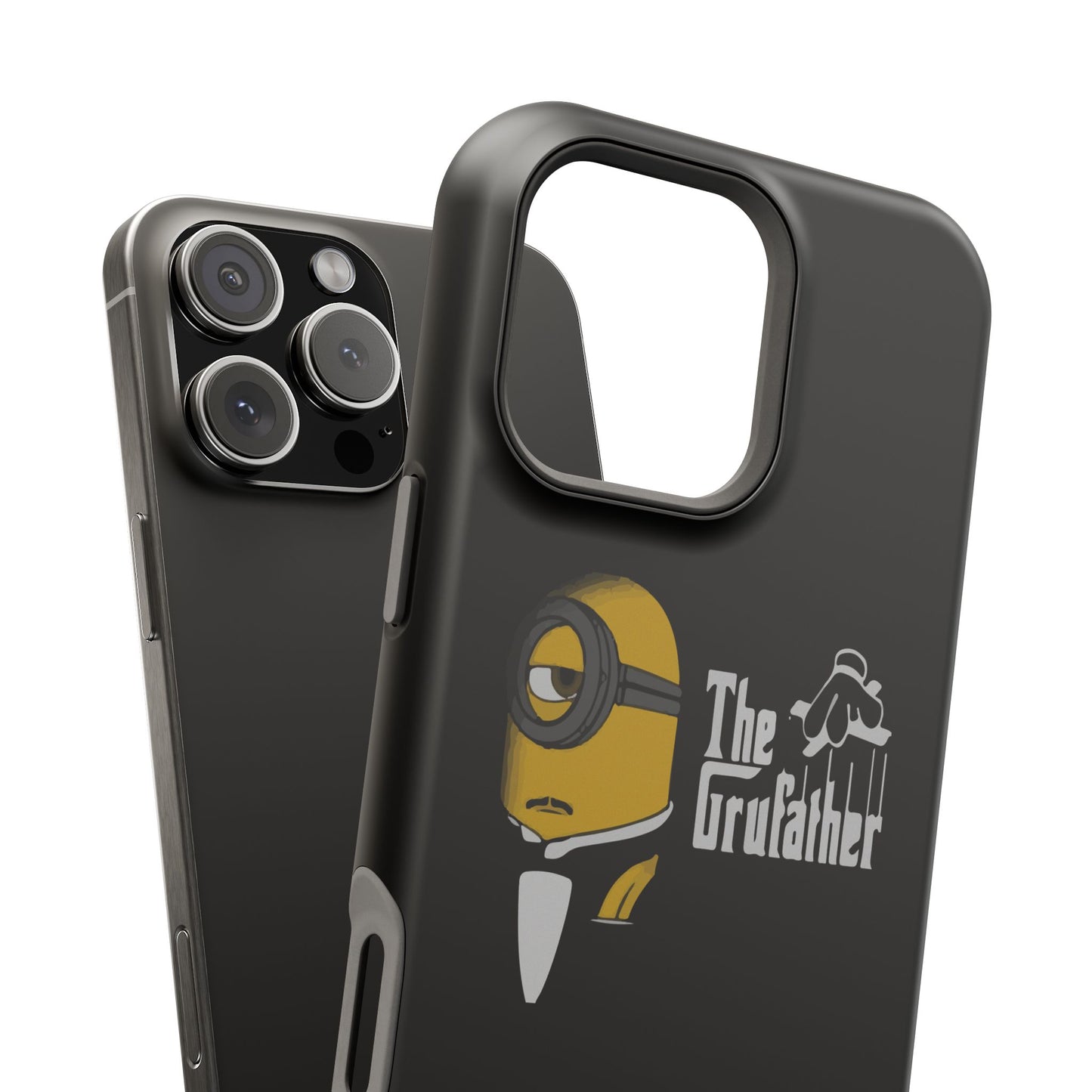 Magnetic Tough Cases: The Gruffather Phone Cover, Gift for Minions Fans, Unique Cell Phone Case, Durable Protective Case, Fun Cartoon Design
